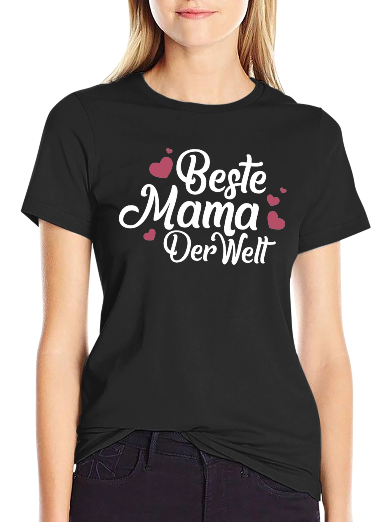 Beste Mama Shirt - Best Mom Ever Graphic Tee