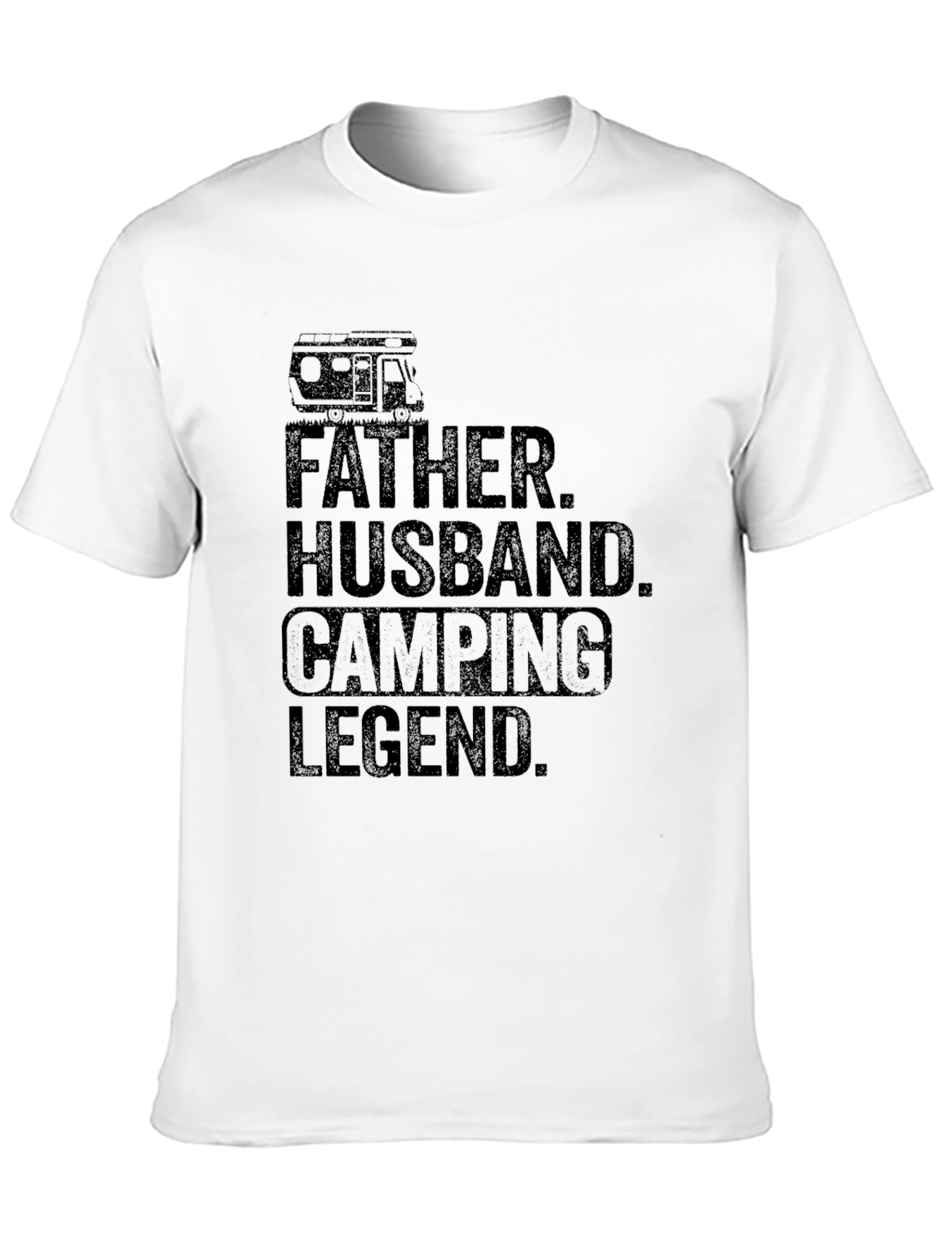 Father Husband Camping Legend T-Shirt