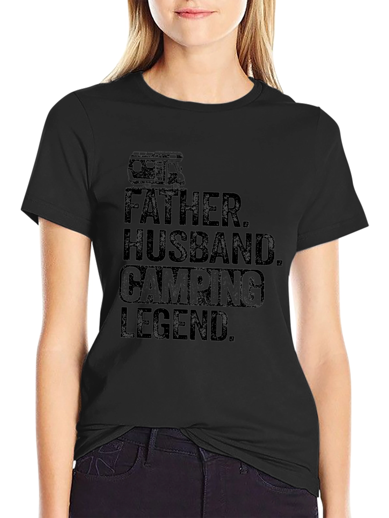 Father Husband Camping Legend T-Shirt