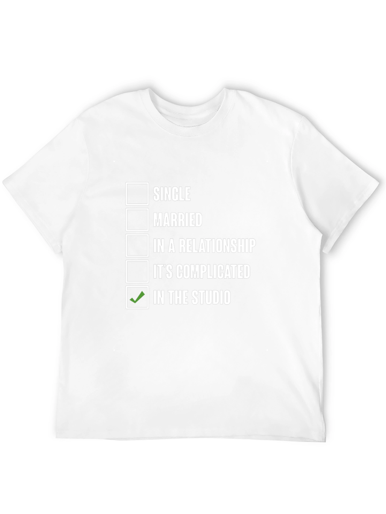 In The Studio Graphic Tee - Musician T-Shirt