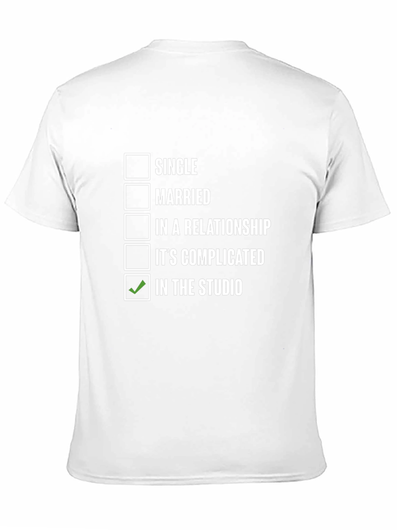 In The Studio Graphic Tee - Musician T-Shirt