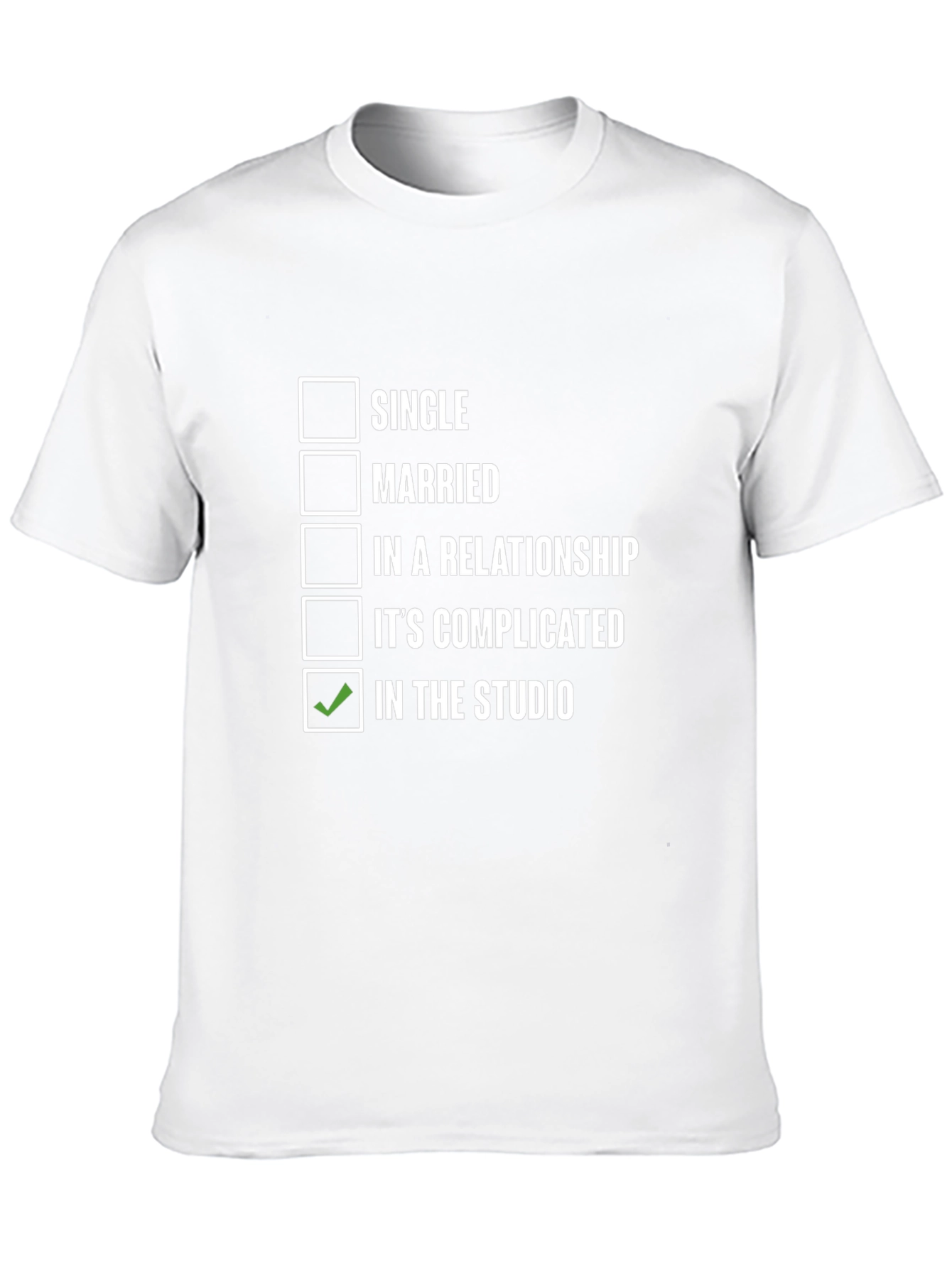 In The Studio Graphic Tee - Musician T-Shirt