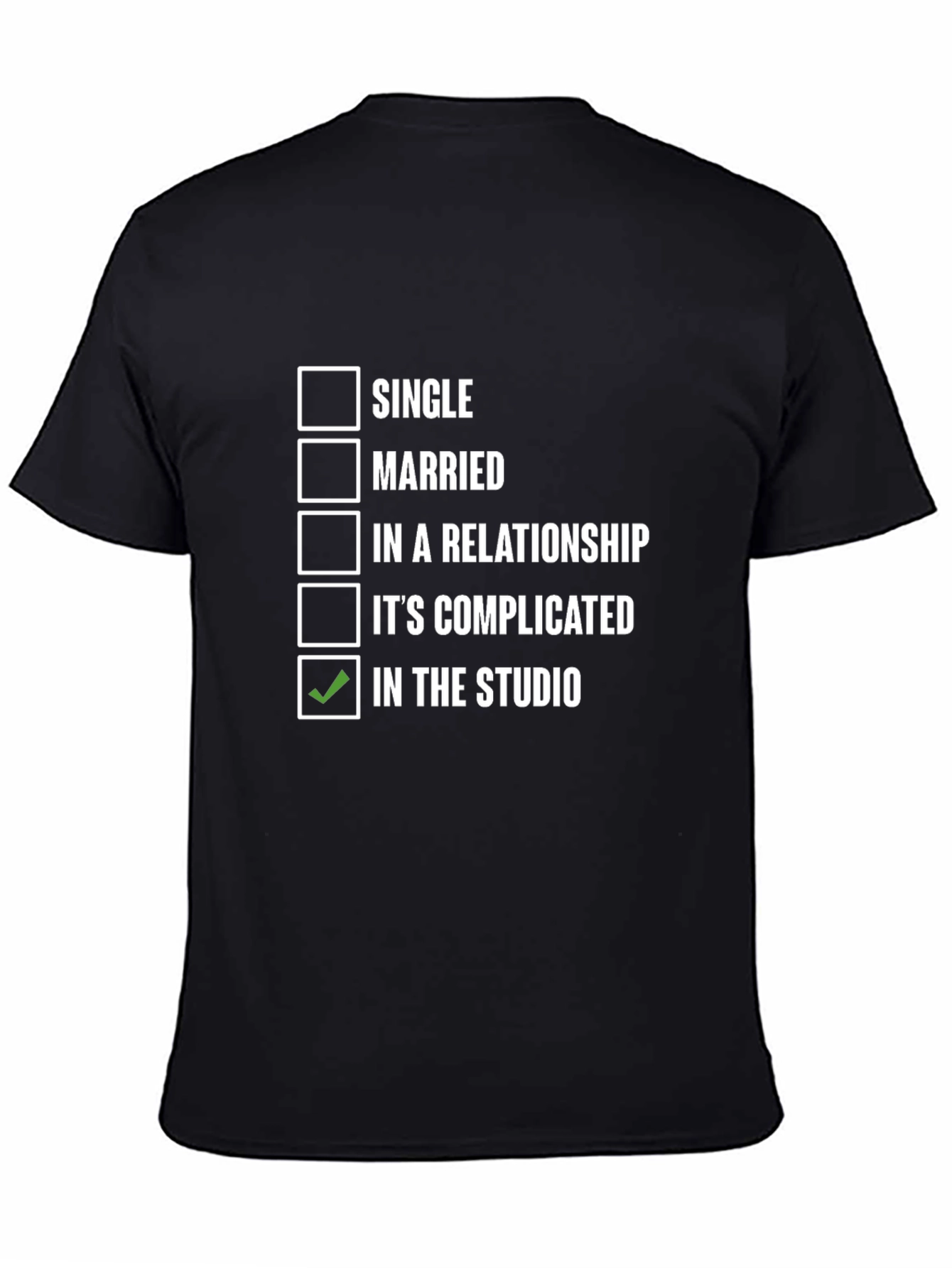 In The Studio Graphic Tee - Musician T-Shirt