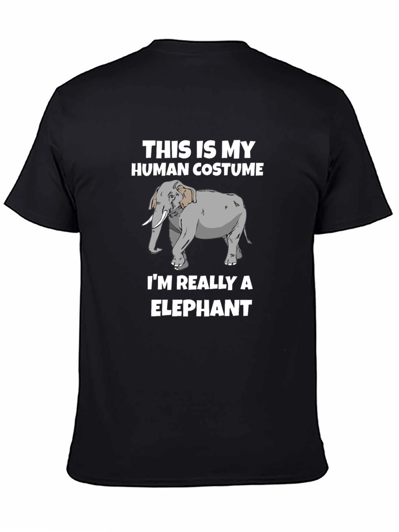 Human Costume Funny Elephant T-Shirt