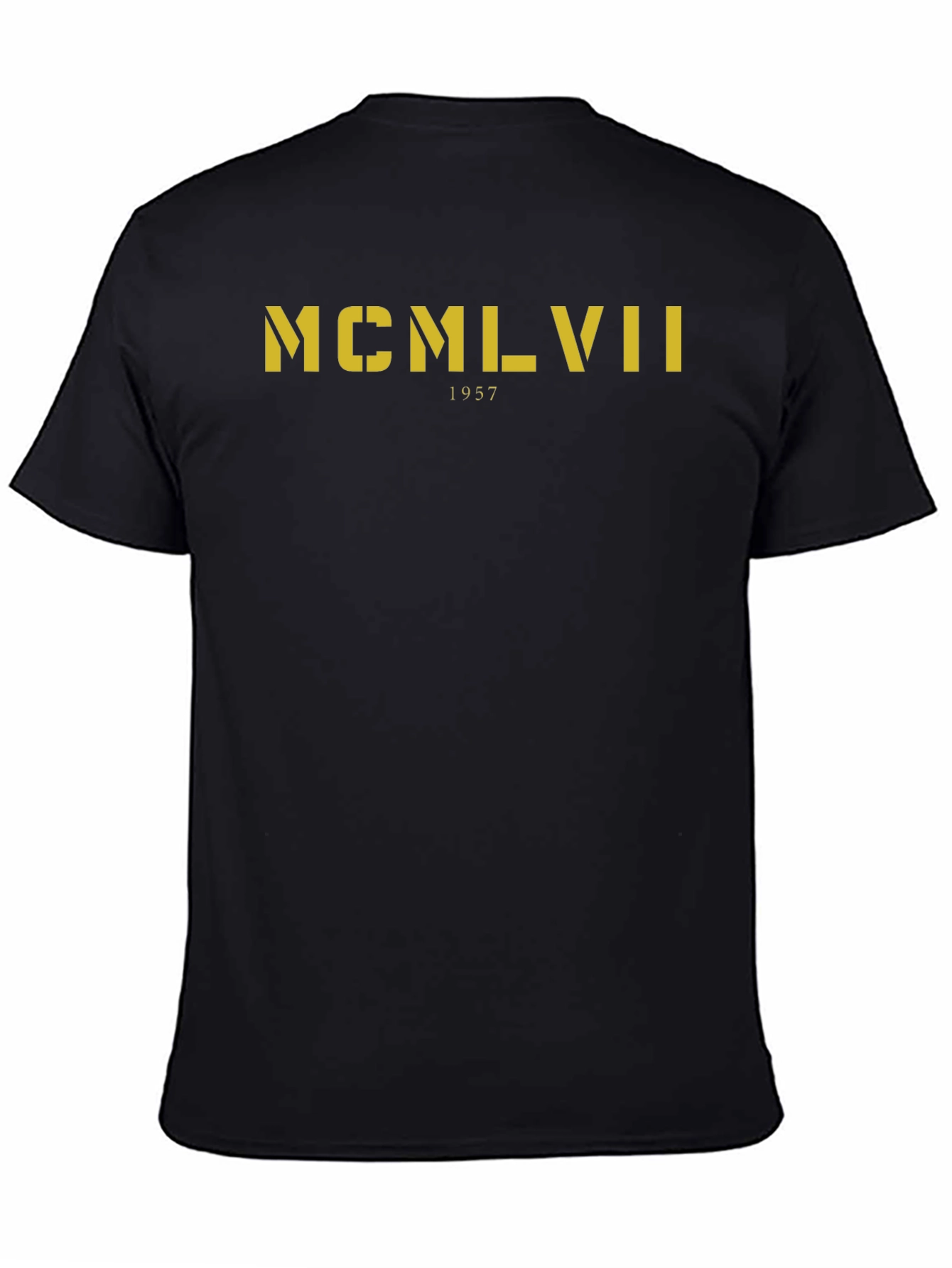 MCMLVII 1957 Graphic T-Shirt - Black