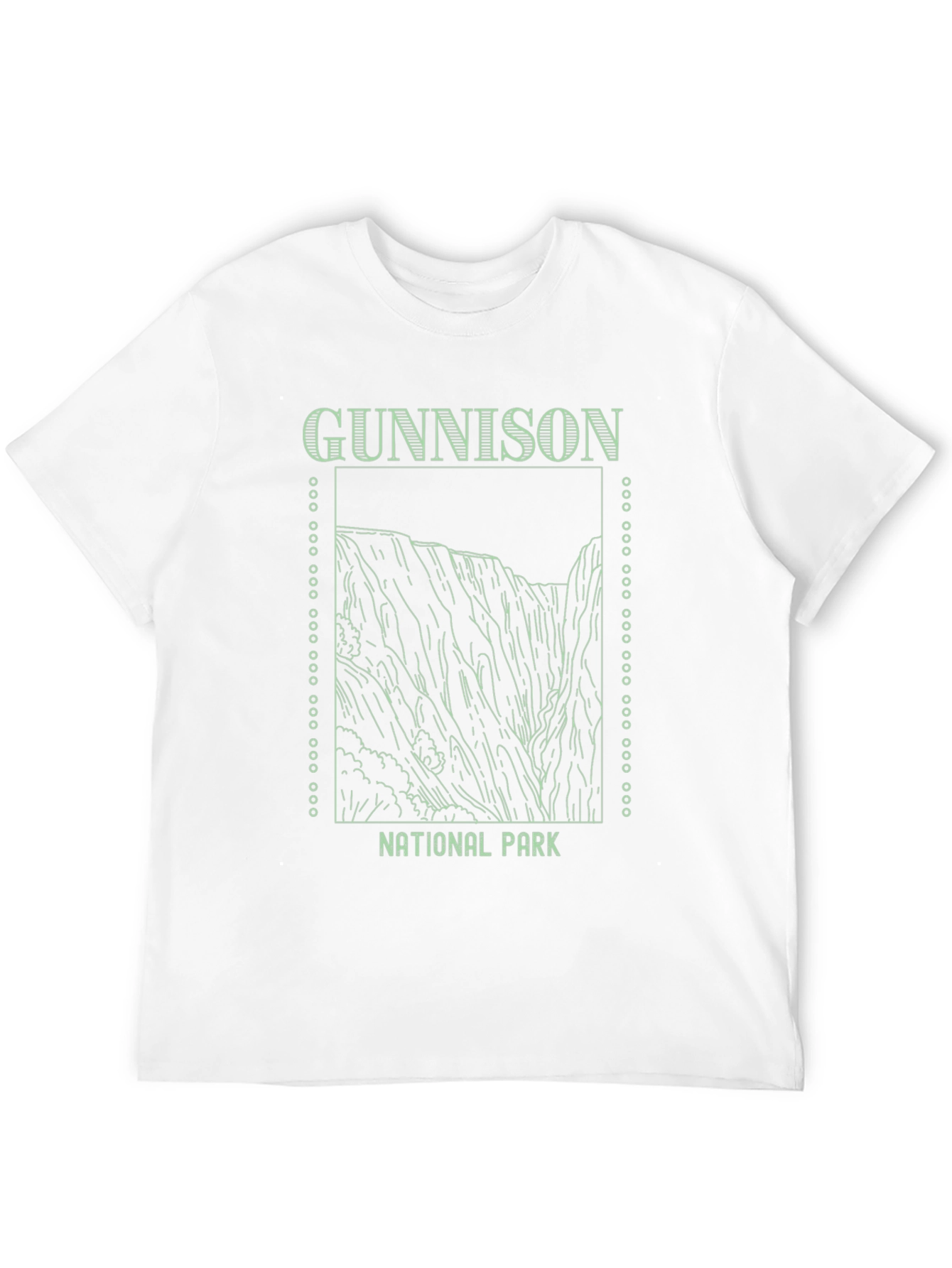 Gunnison National Park Graphic Tee - Black