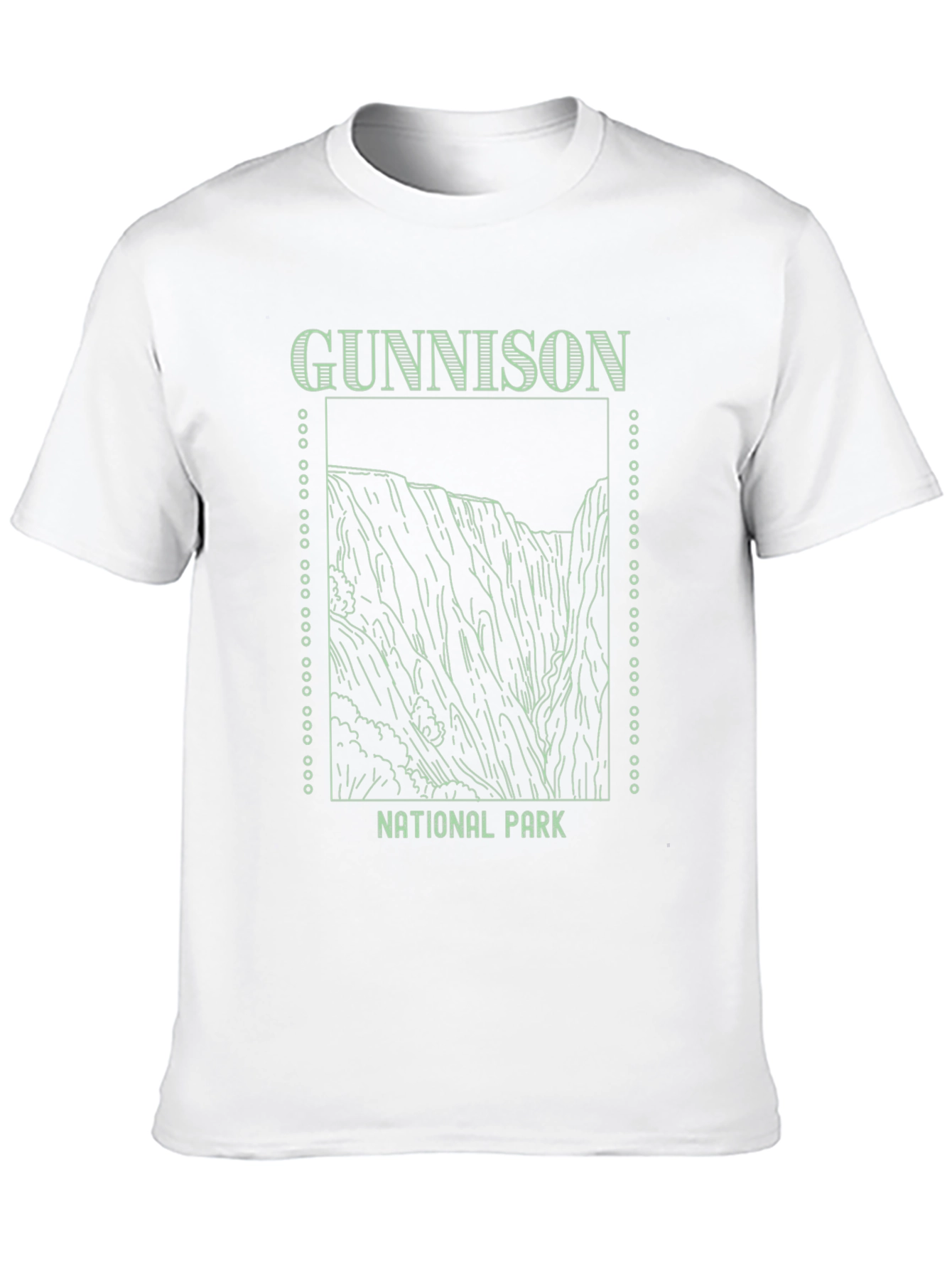 Gunnison National Park Graphic Tee - Black