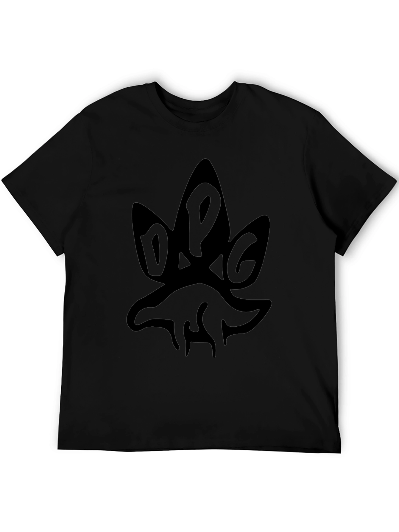 DOG Graphic Black T-Shirt