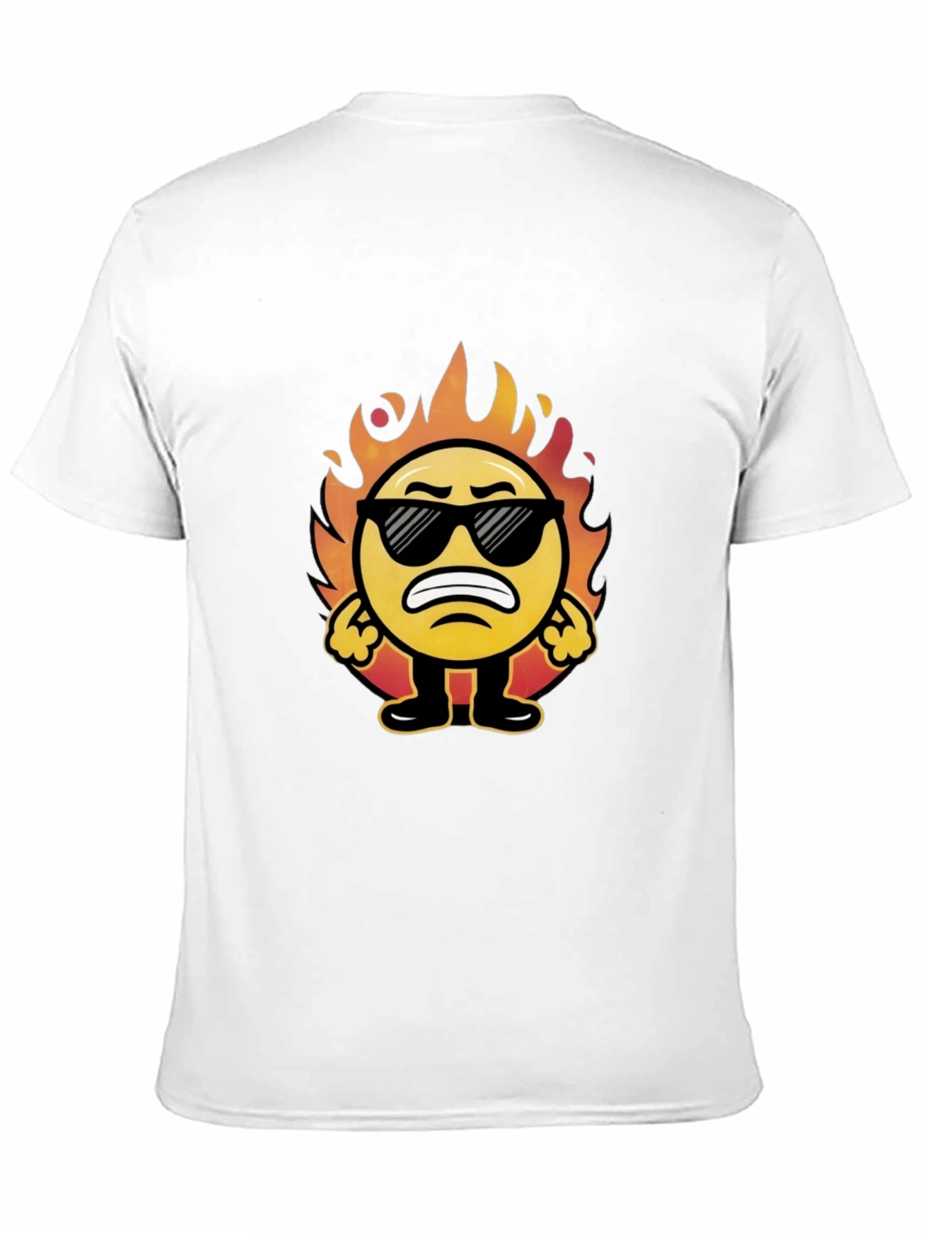 Funny On Fire Emoji T-Shirt