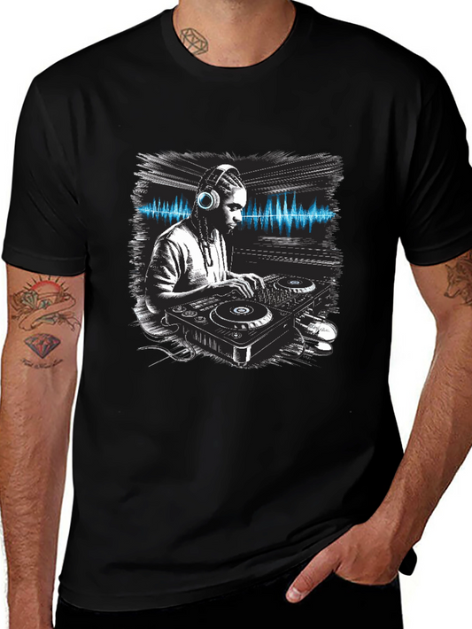 DJ Music Lover Graphic Tee