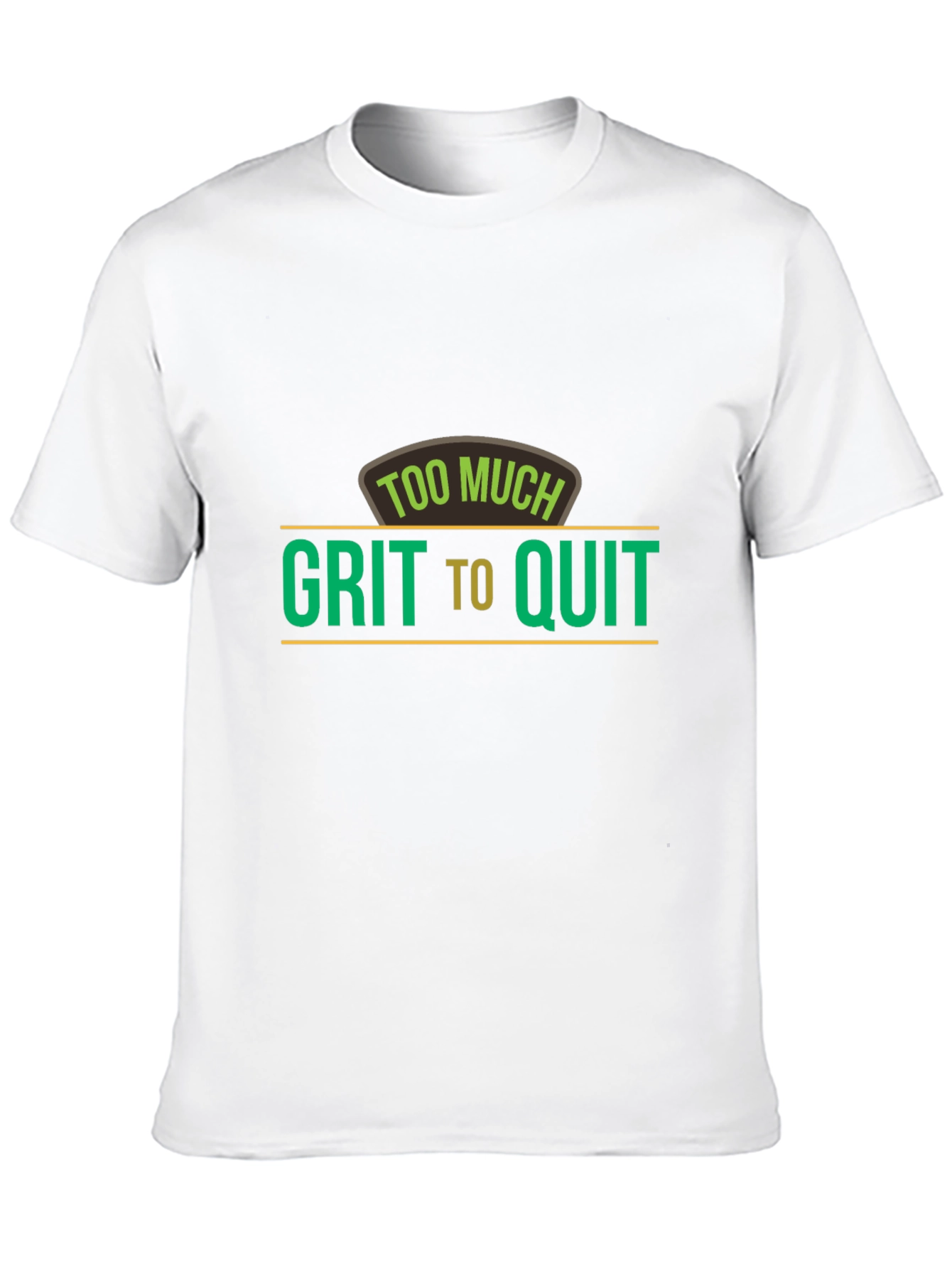 Grit To Quit Black T-Shirt