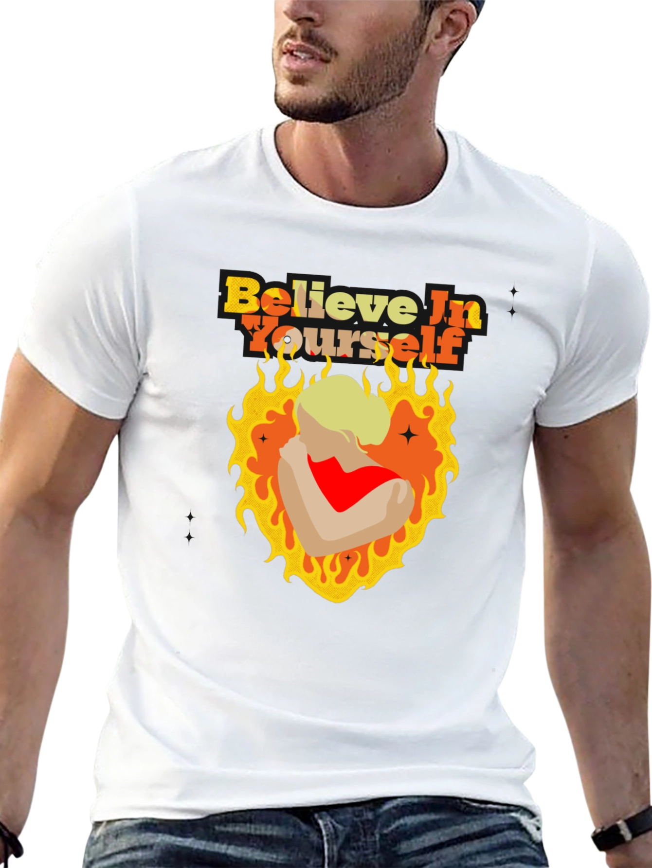 Believe In Yourself Graphic T-Shirt