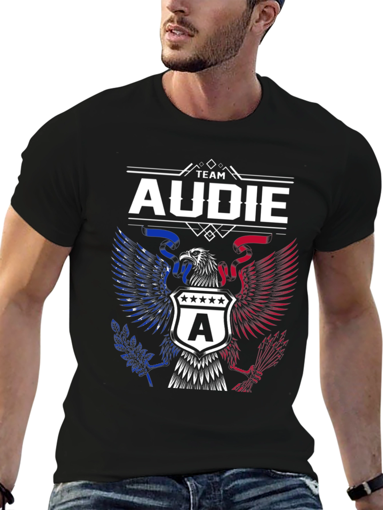 Team Audie Patriotic Eagle T-Shirt