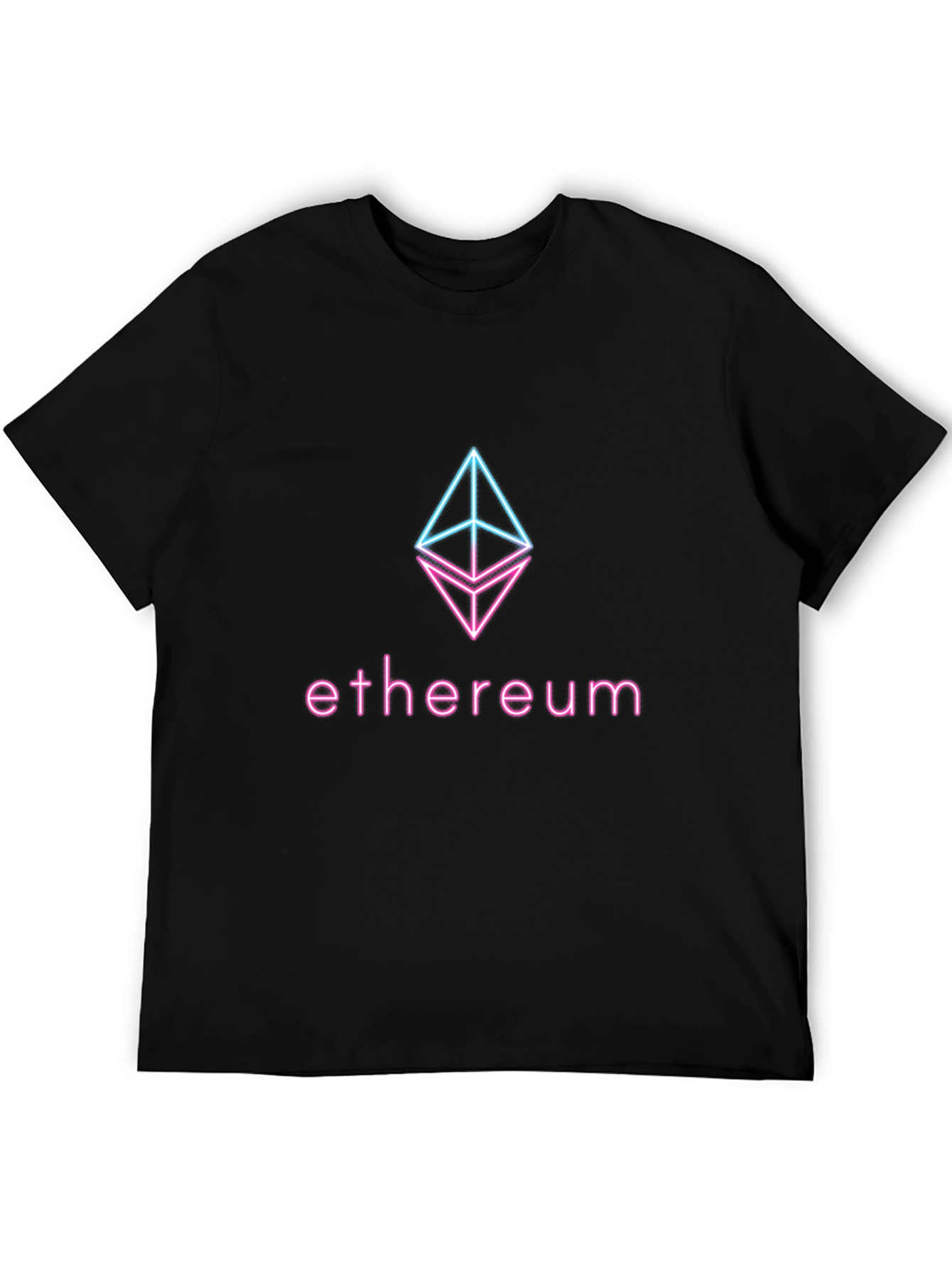 Ethereum Crypto Logo T-Shirt - Black