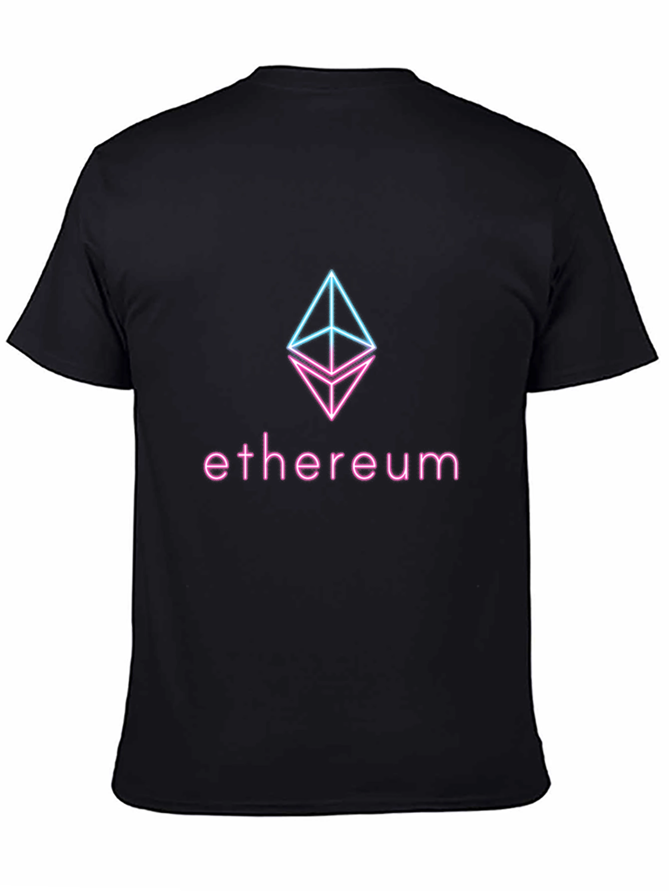 Ethereum Crypto Logo T-Shirt - Black