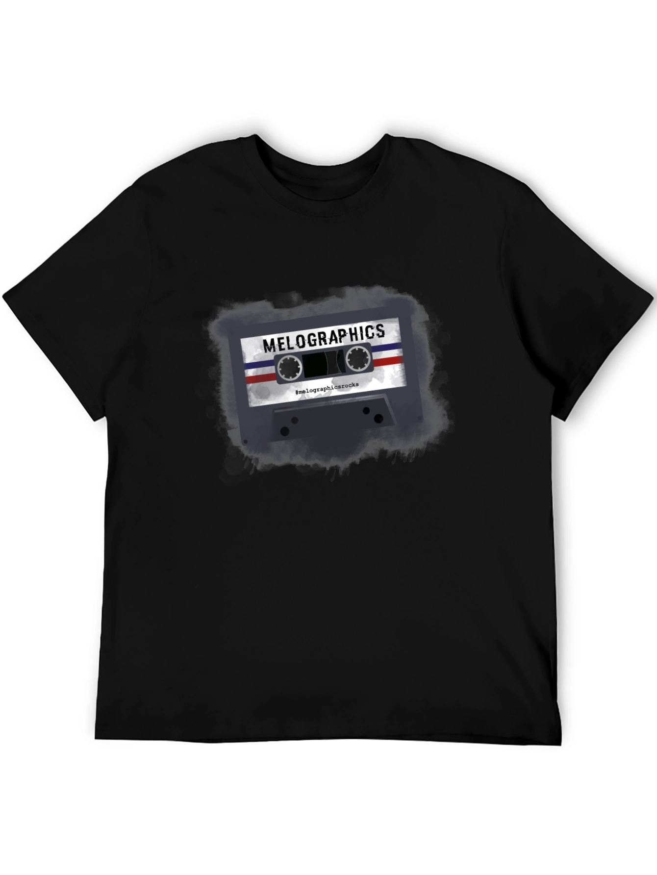 Retro Cassette Tape Graphic T-Shirt