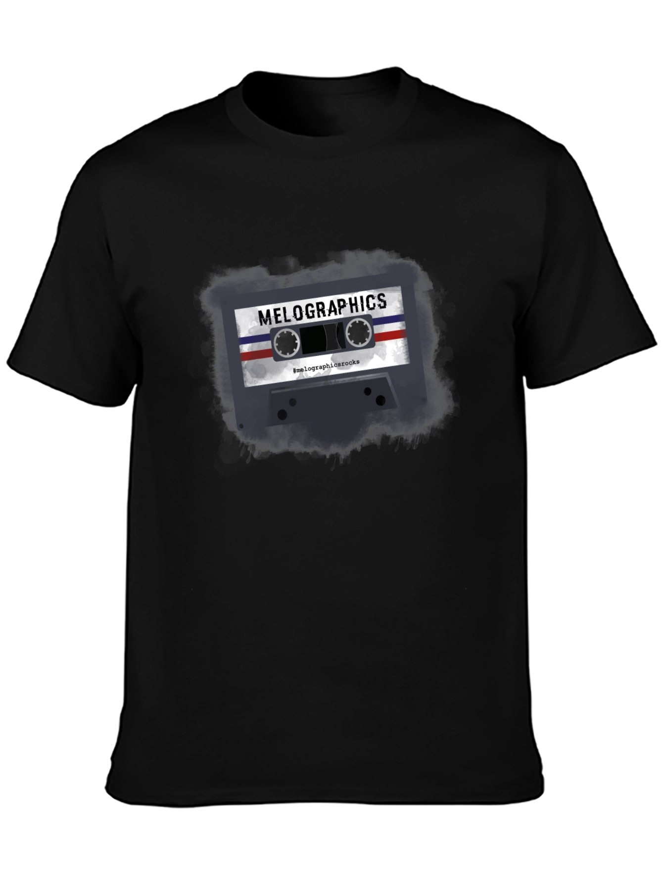 Retro Cassette Tape Graphic T-Shirt