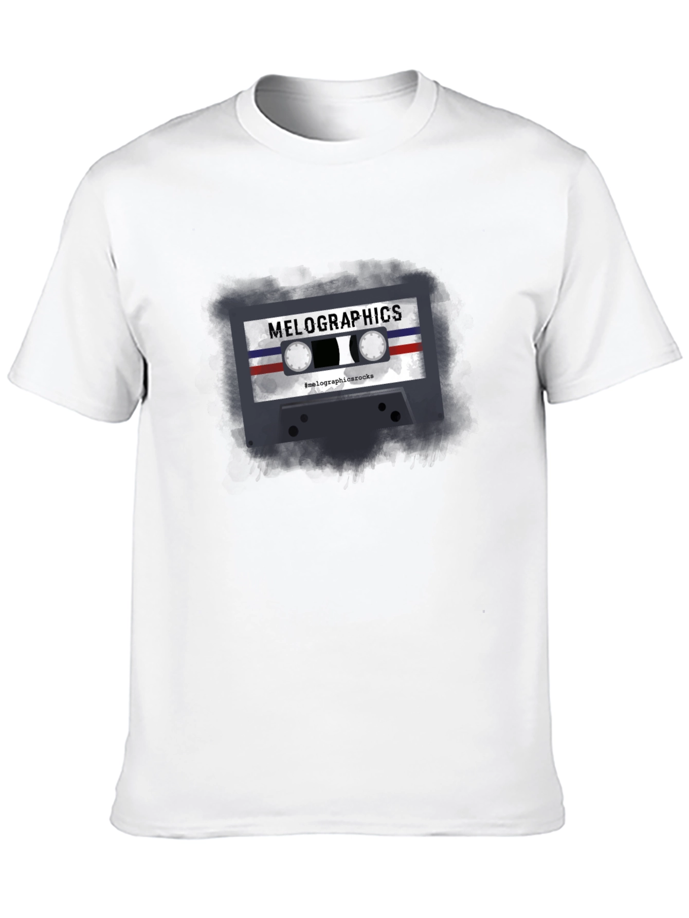 Retro Cassette Tape Graphic T-Shirt