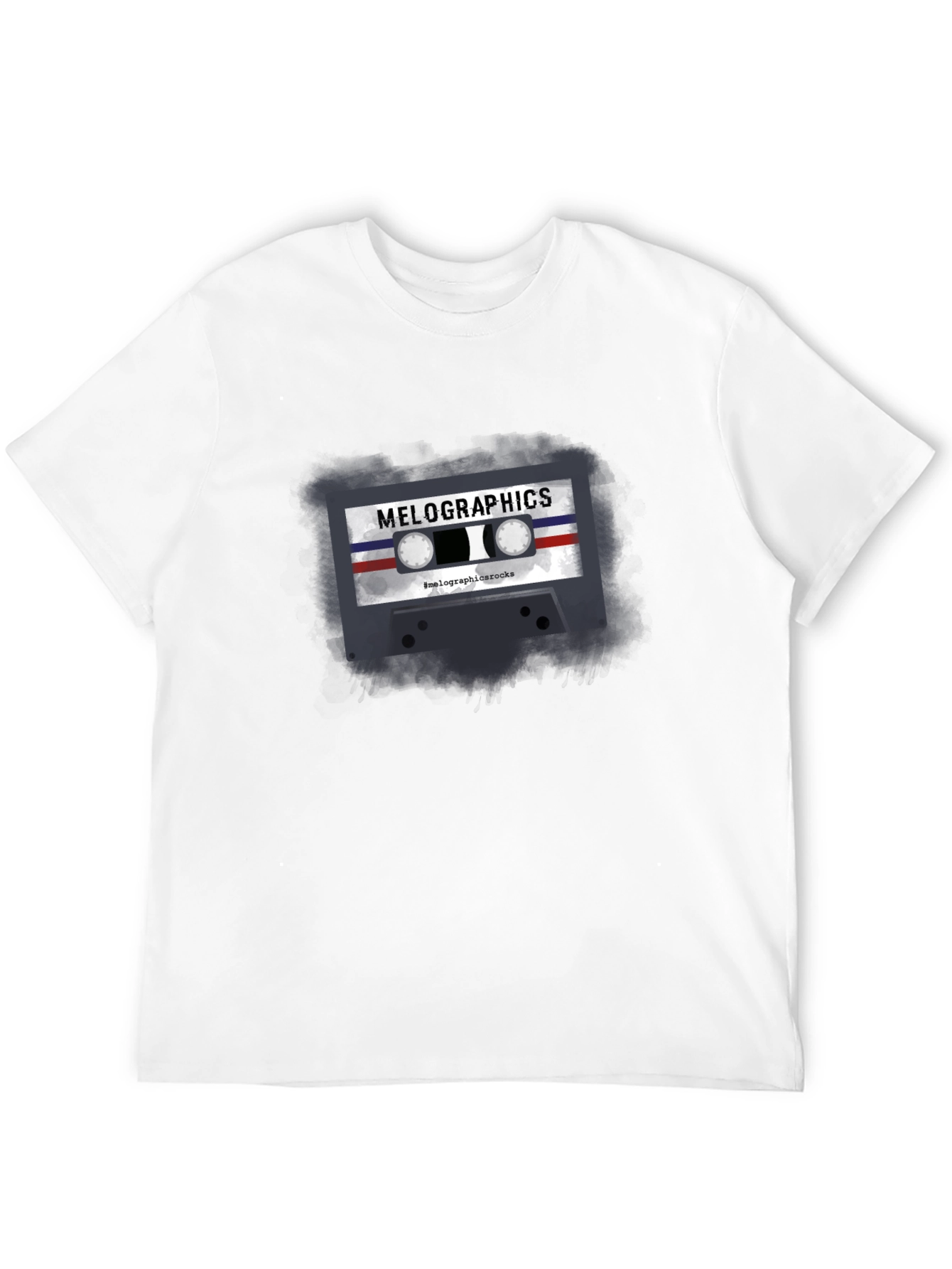 Retro Cassette Tape Graphic T-Shirt