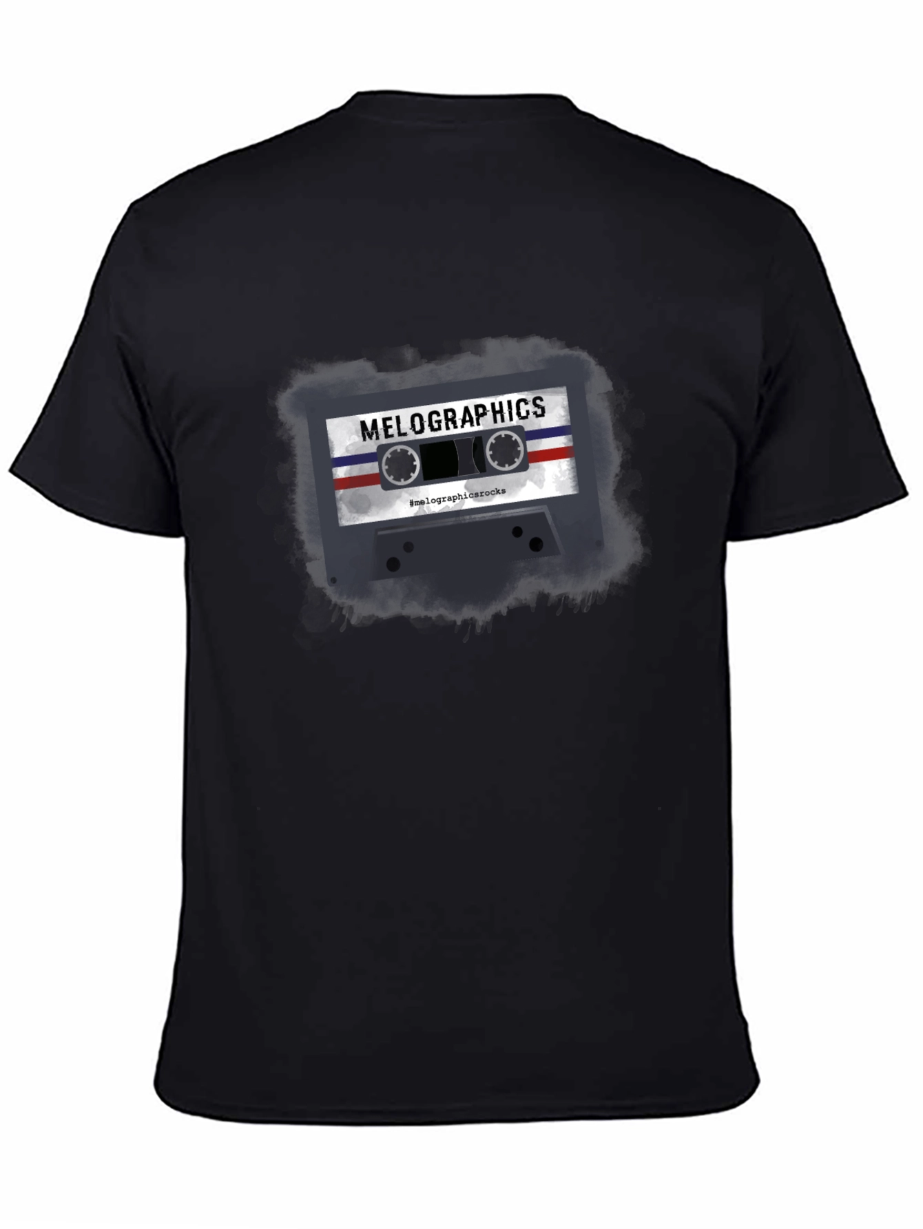 Retro Cassette Tape Graphic T-Shirt