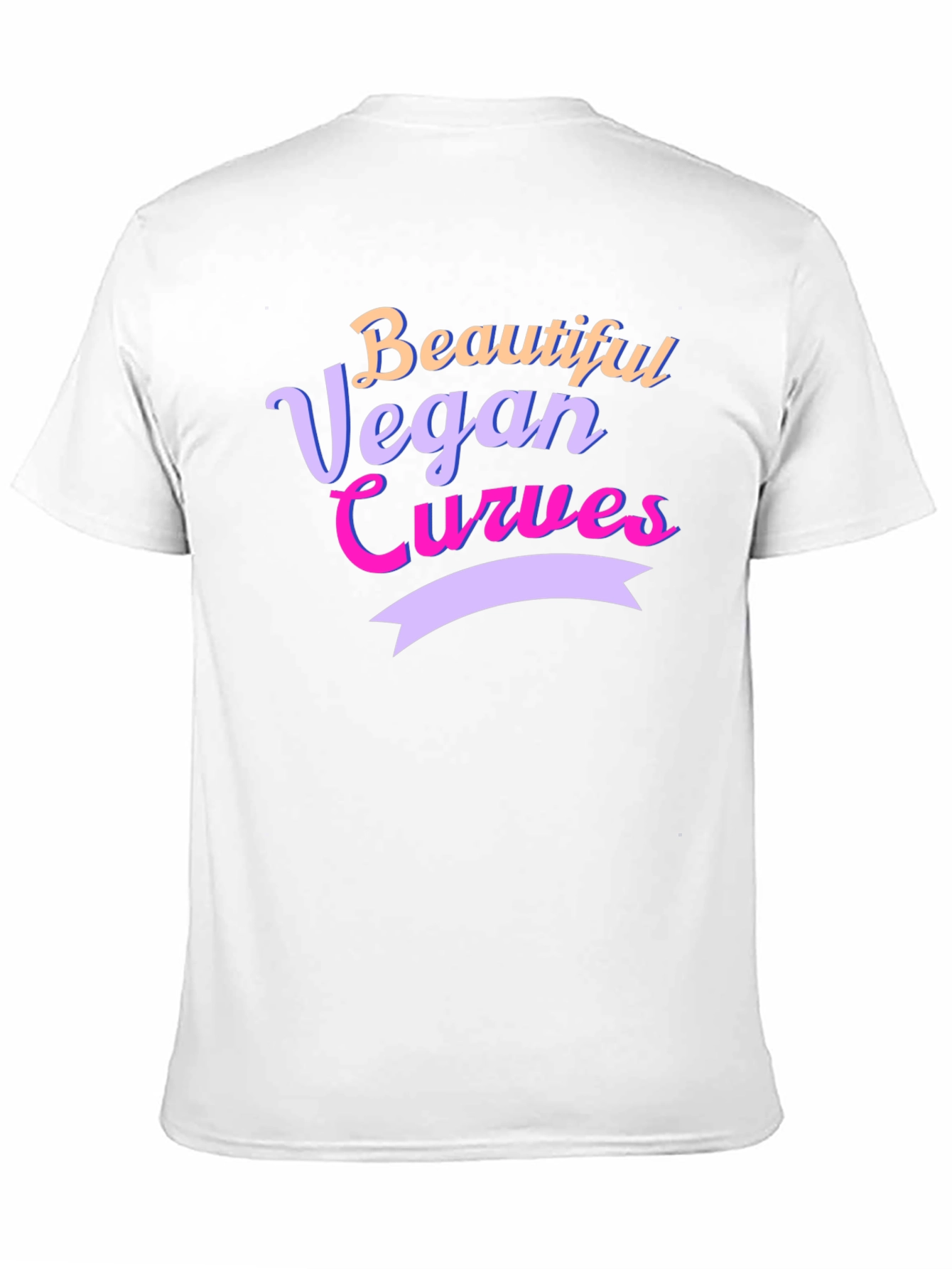 Beautiful Vegan Curves Graphic Tee