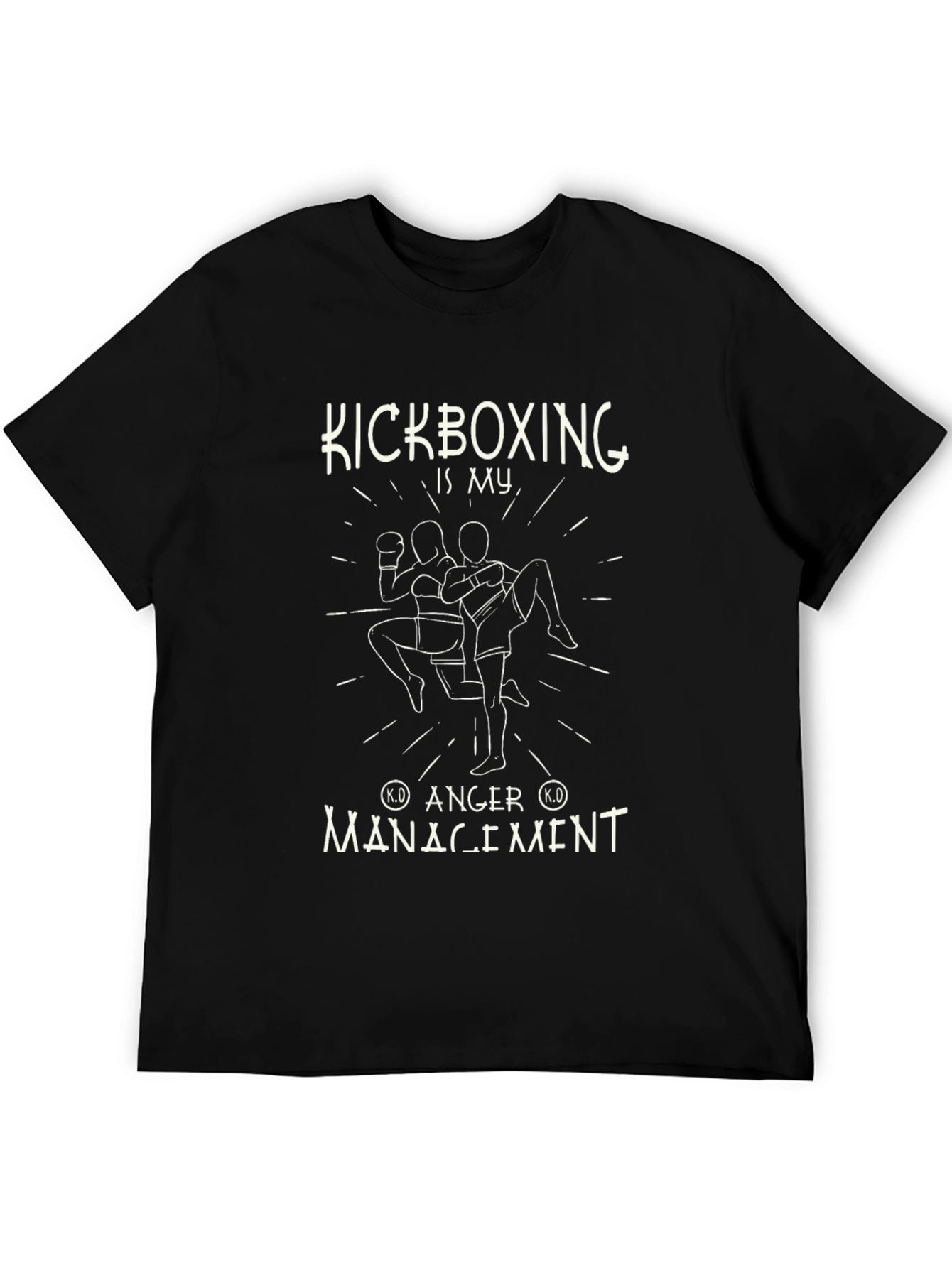 Kickboxing Anger Management T-Shirt