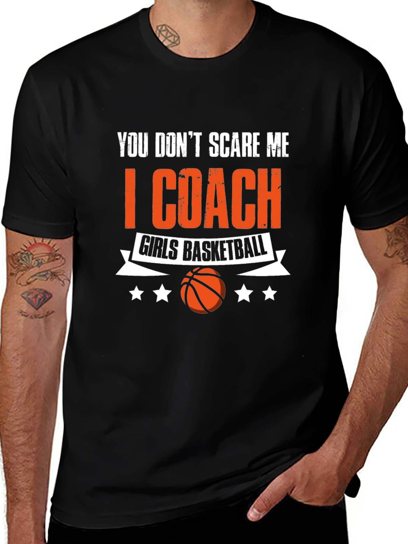 I Coach Girls Basketball T-Shirt