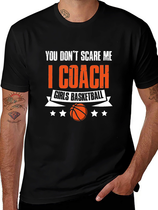 I Coach Girls Basketball T-Shirt