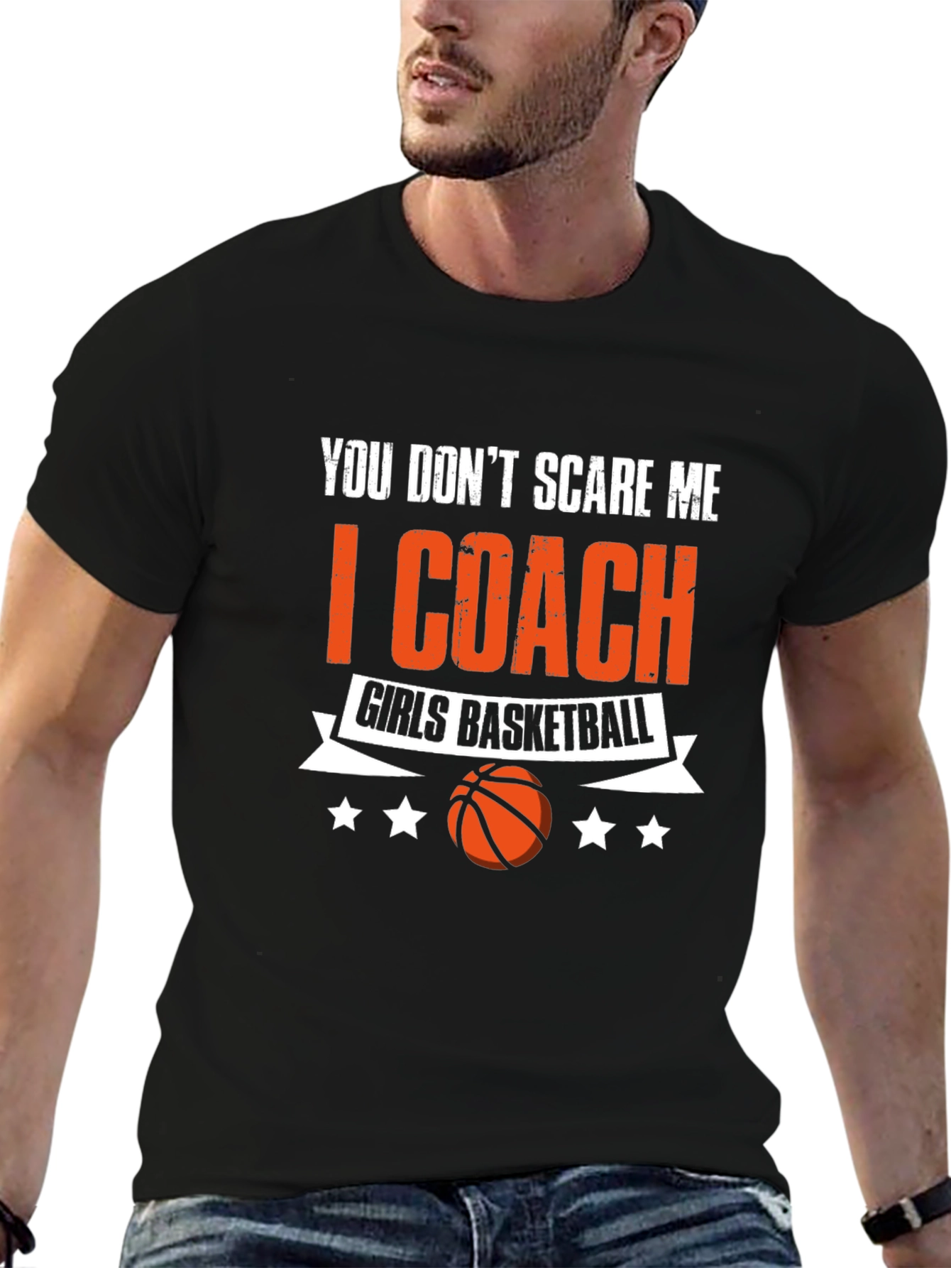 I Coach Girls Basketball T-Shirt