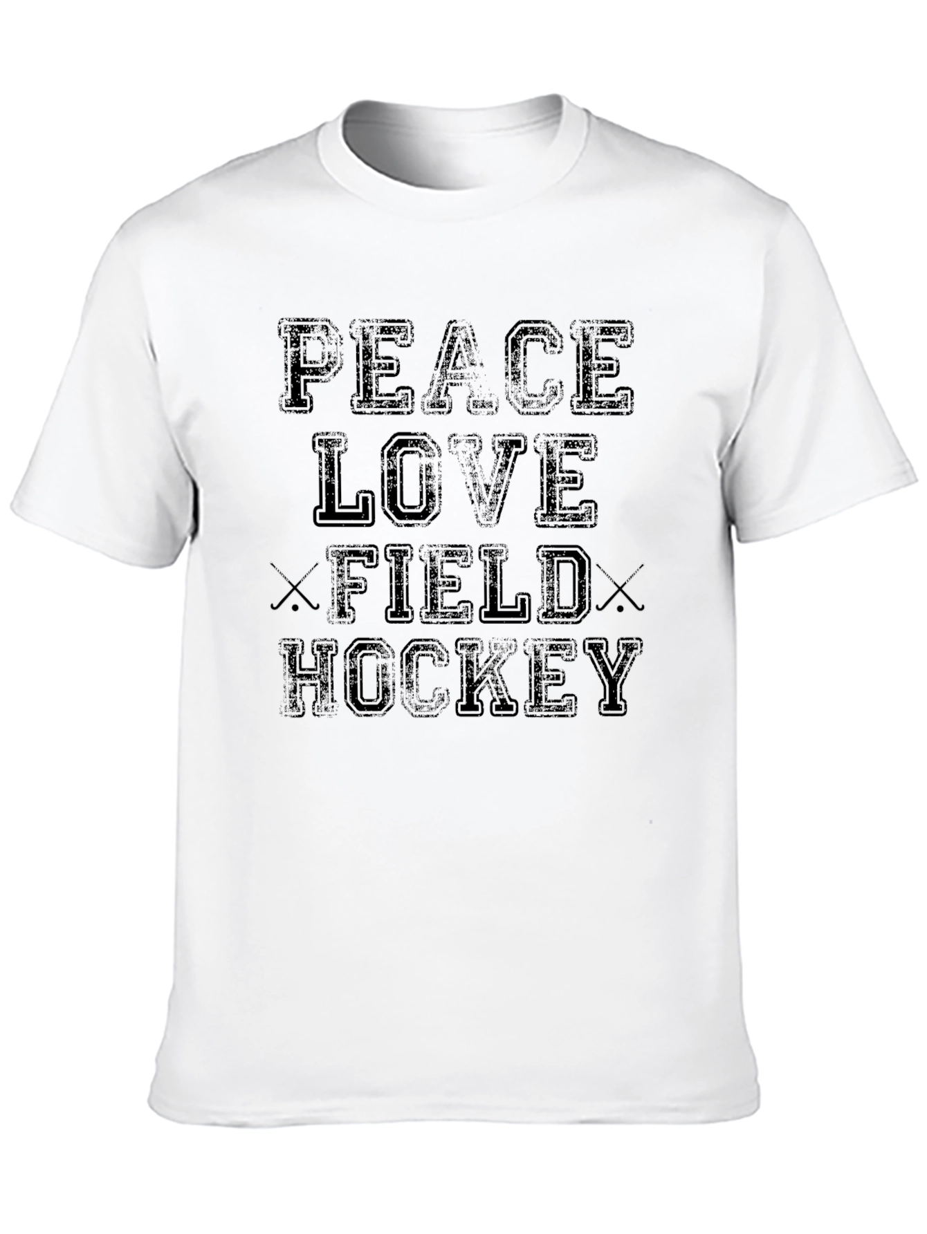 Peace Love Field Hockey T-Shirt