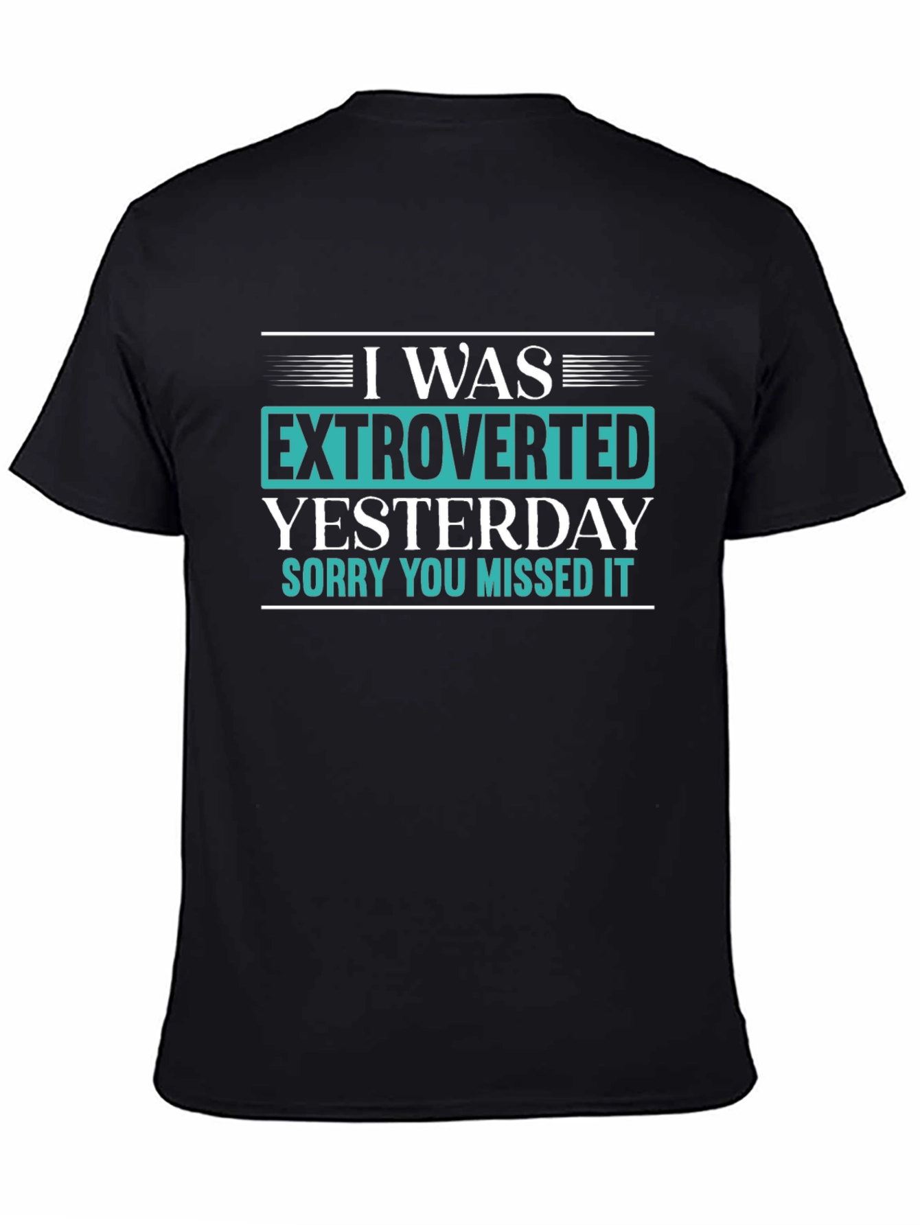 Extroverted Yesterday Graphic Tee