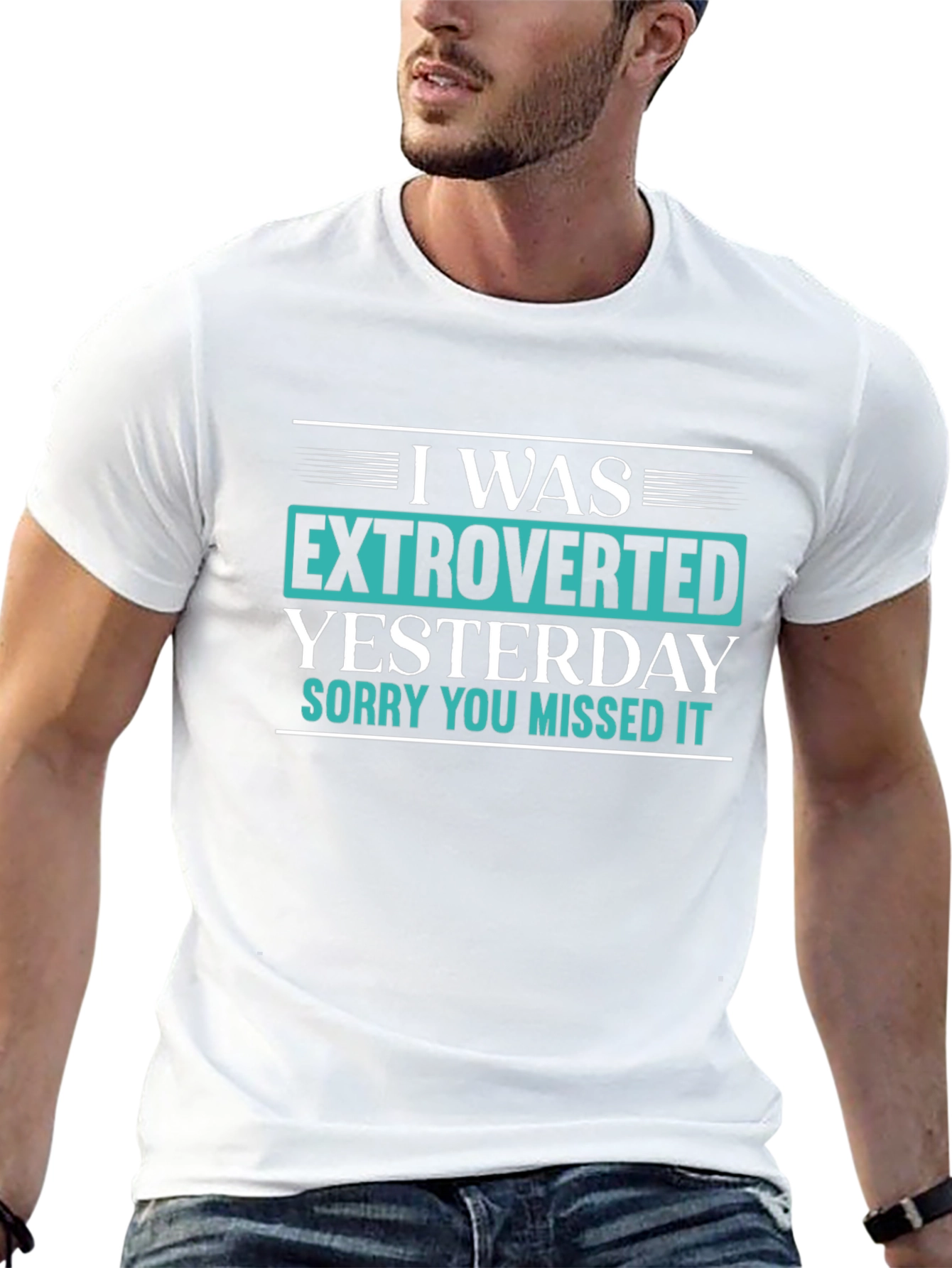 Extroverted Yesterday Graphic Tee