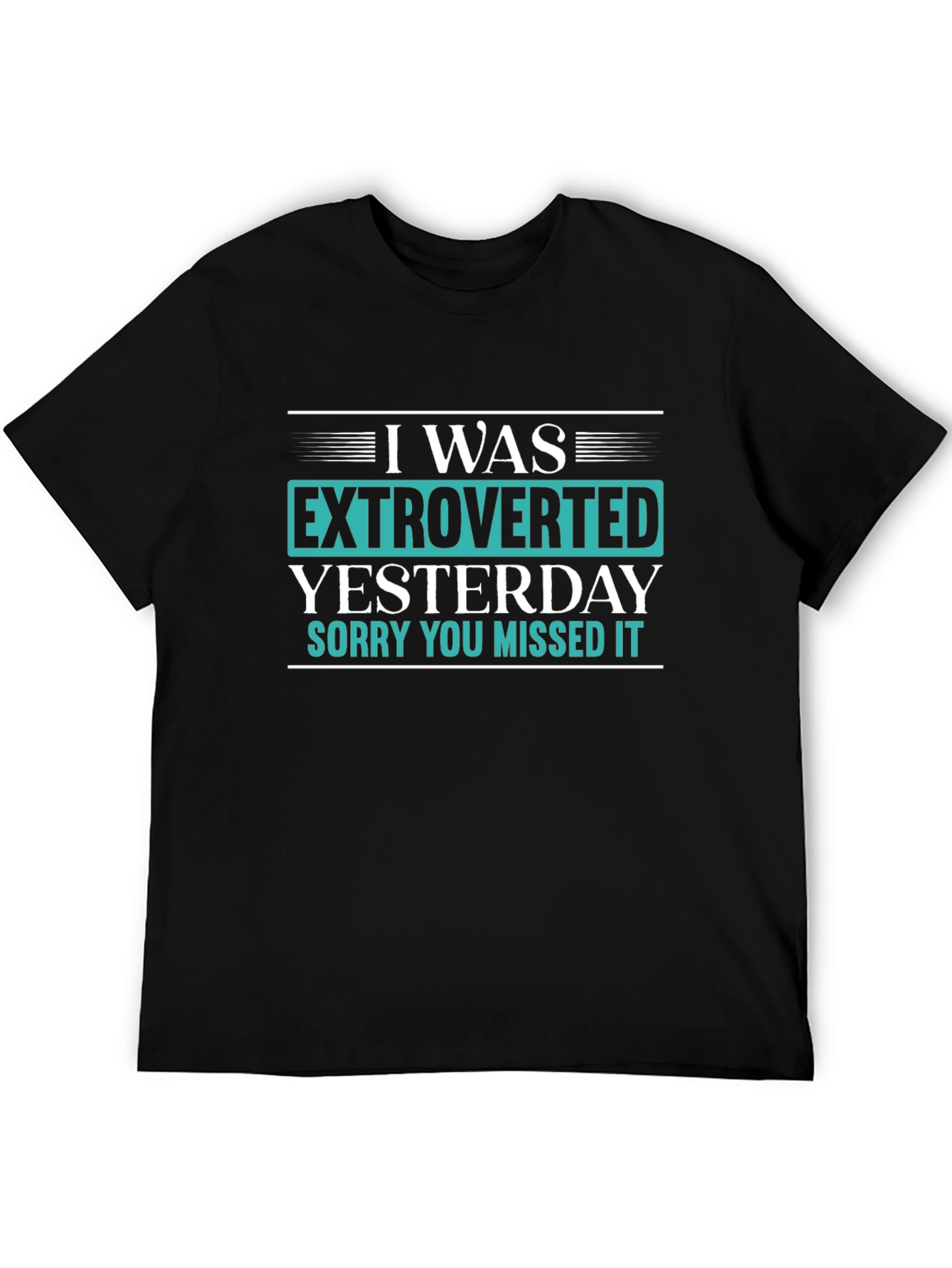Extroverted Yesterday Graphic Tee