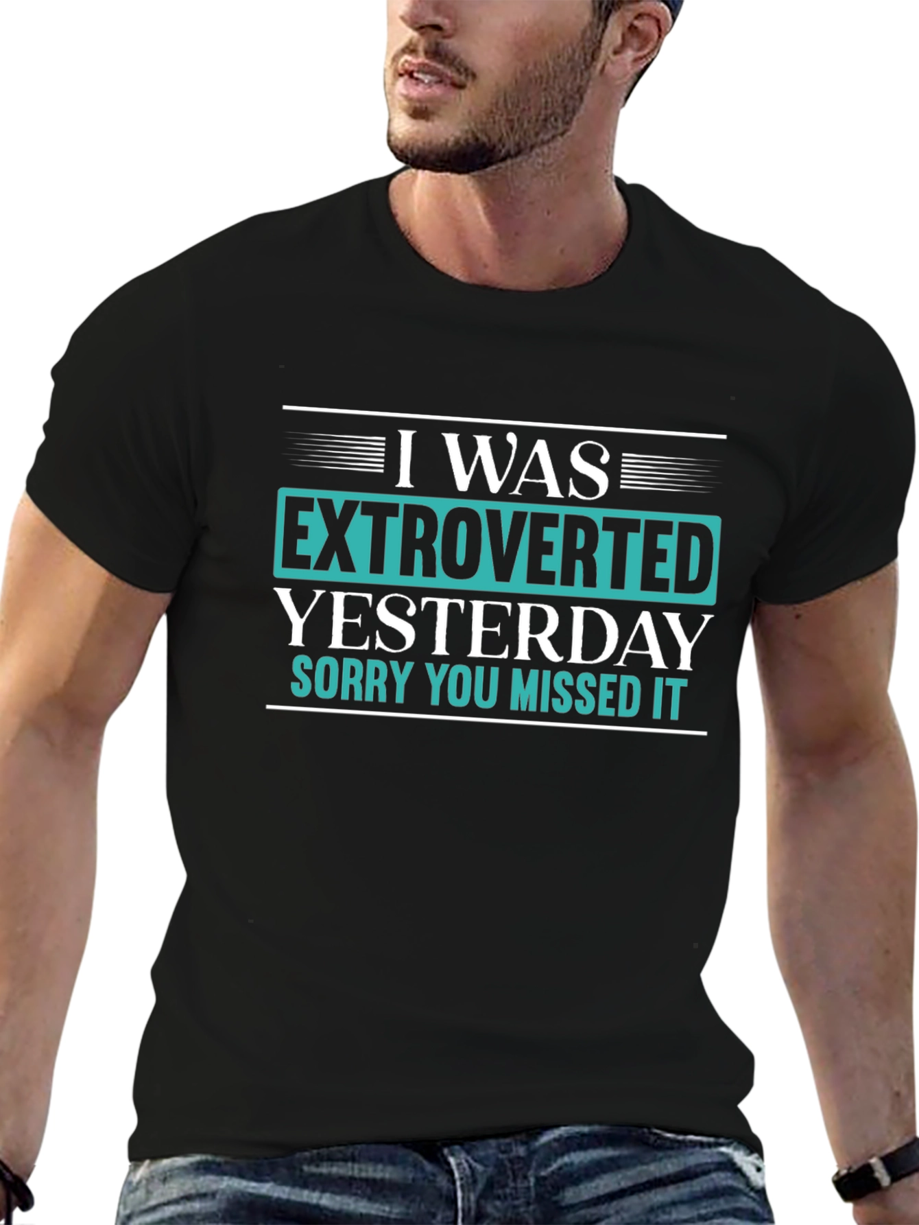Extroverted Yesterday Graphic Tee