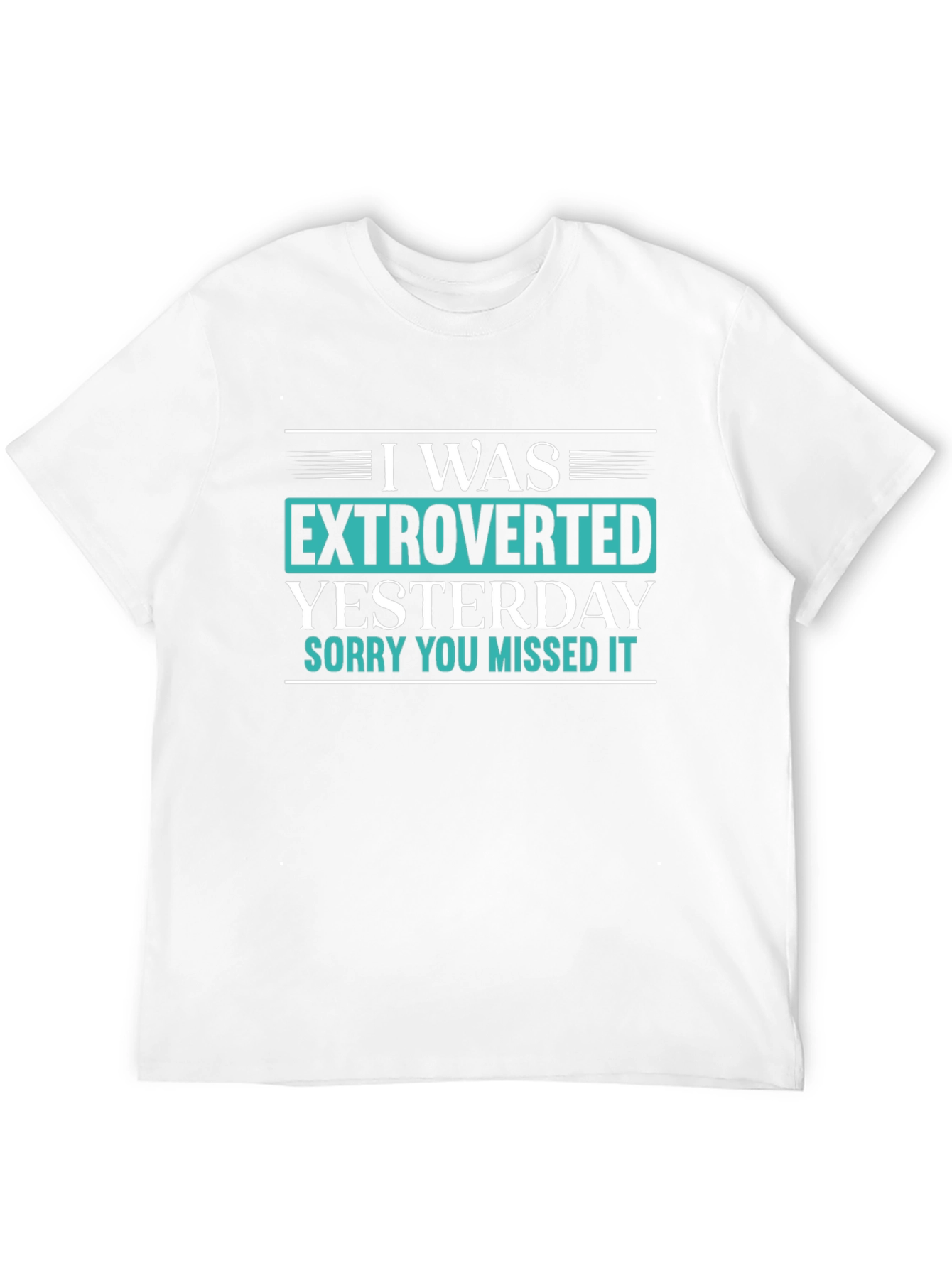 Extroverted Yesterday Graphic Tee
