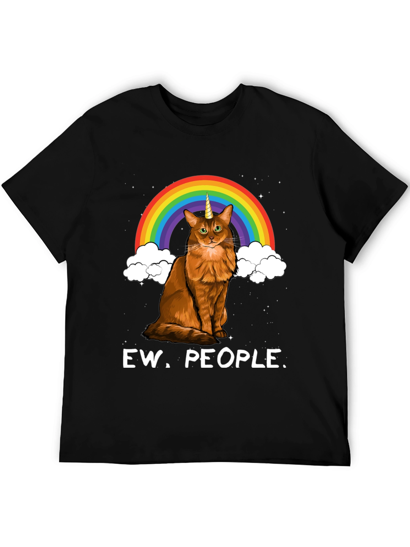 Ew People. Cat Unicorn T-Shirt