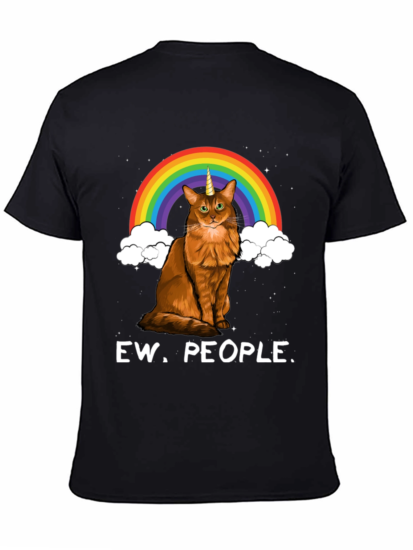Ew People. Cat Unicorn T-Shirt