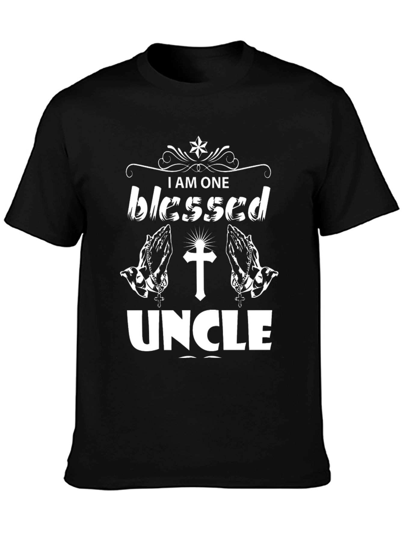 Blessed Uncle Graphic T-Shirt