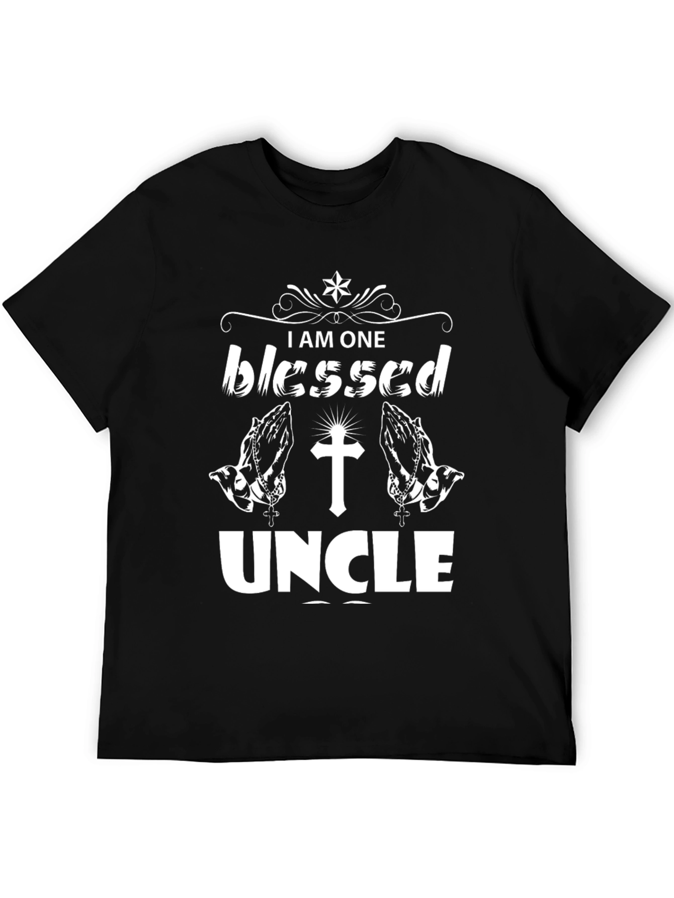 Blessed Uncle Graphic T-Shirt