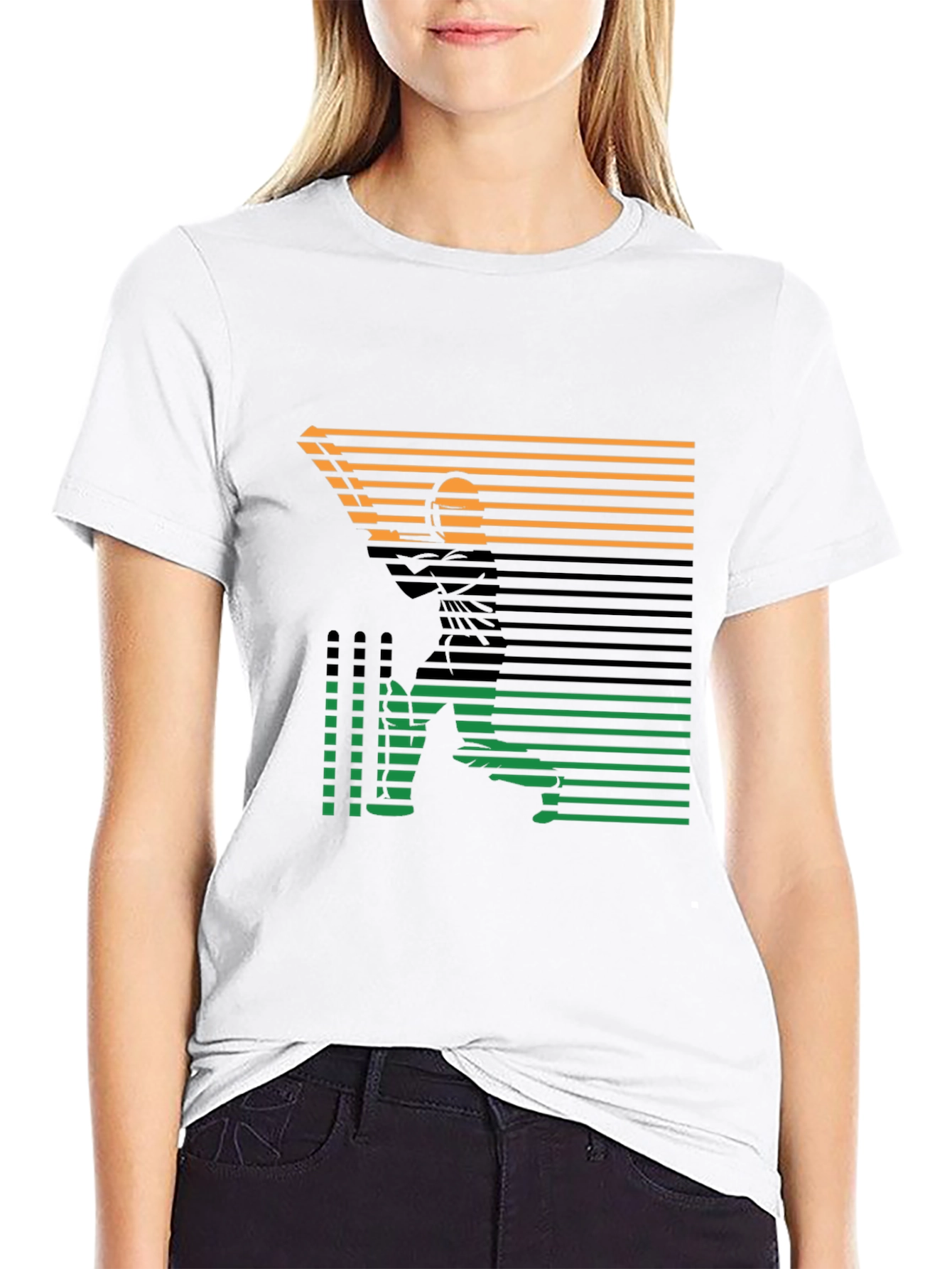 Angler Silhouette Tee - Retro Fishing T-Shirt