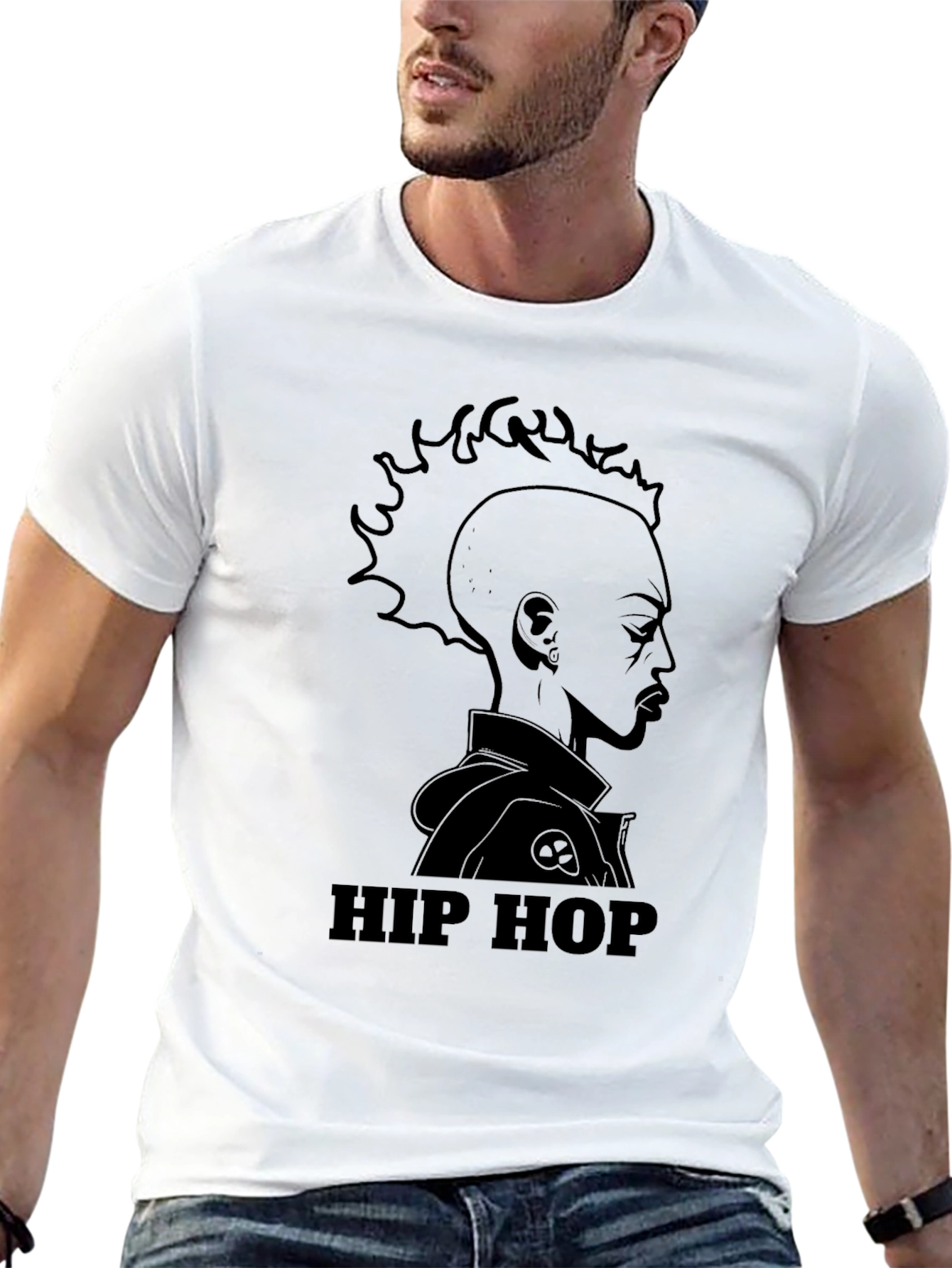 Hip Hop T-Shirt - Edgy Graphic Tee