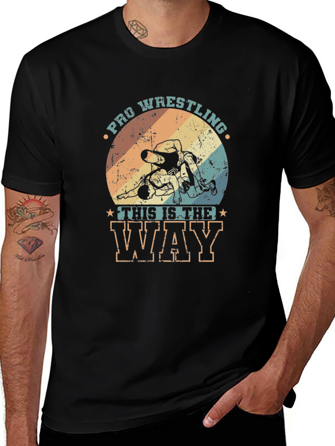Pro Wrestling T-Shirt - This is the Way Design