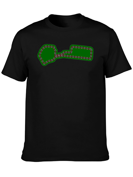 Race Track T-Shirt - Black