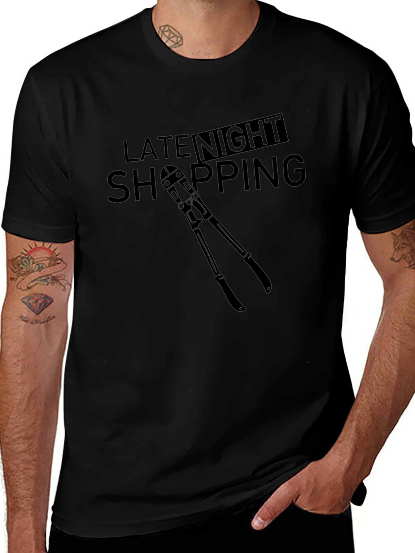 Late Night Shopping Tee