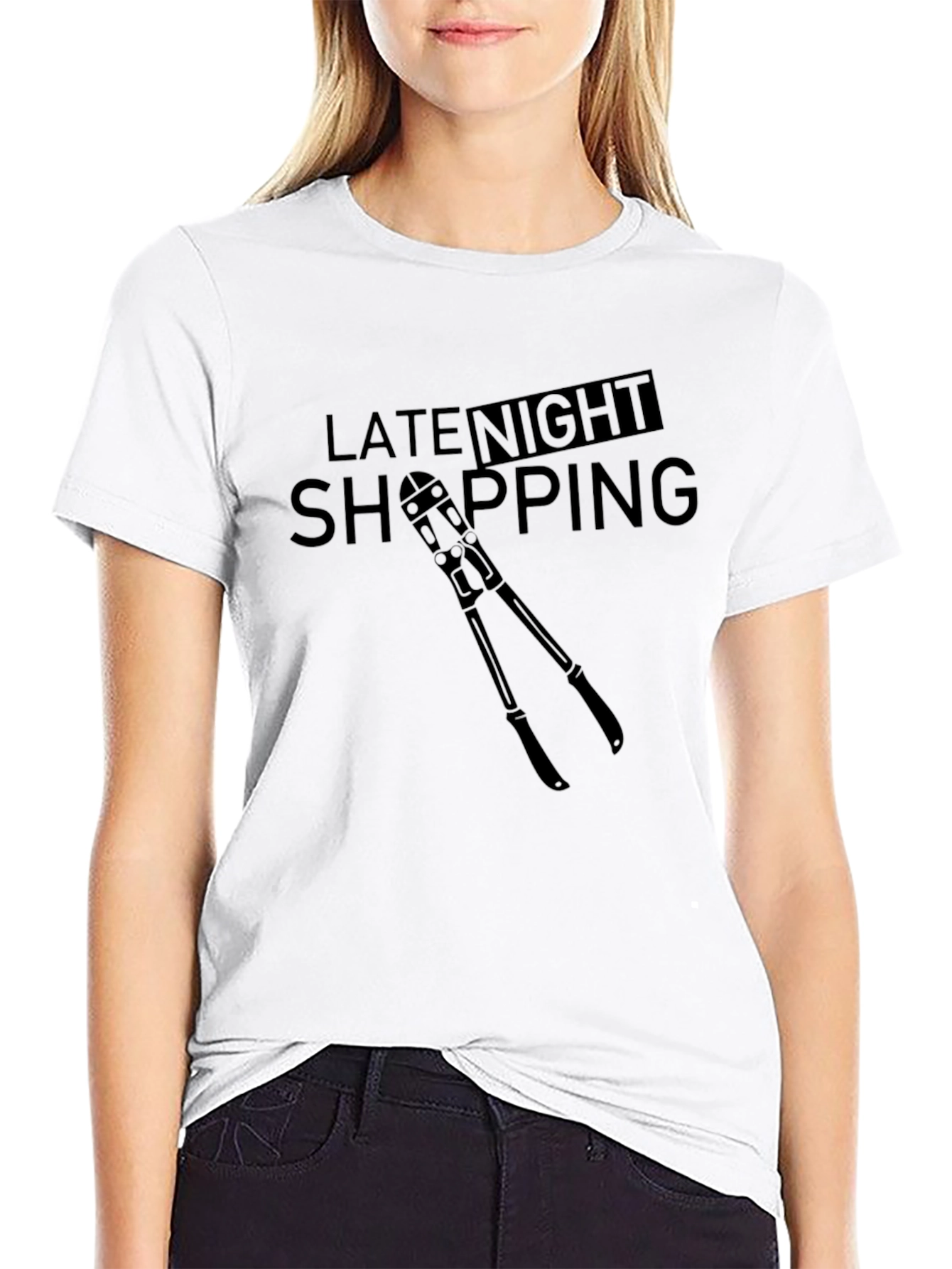 Late Night Shopping Tee