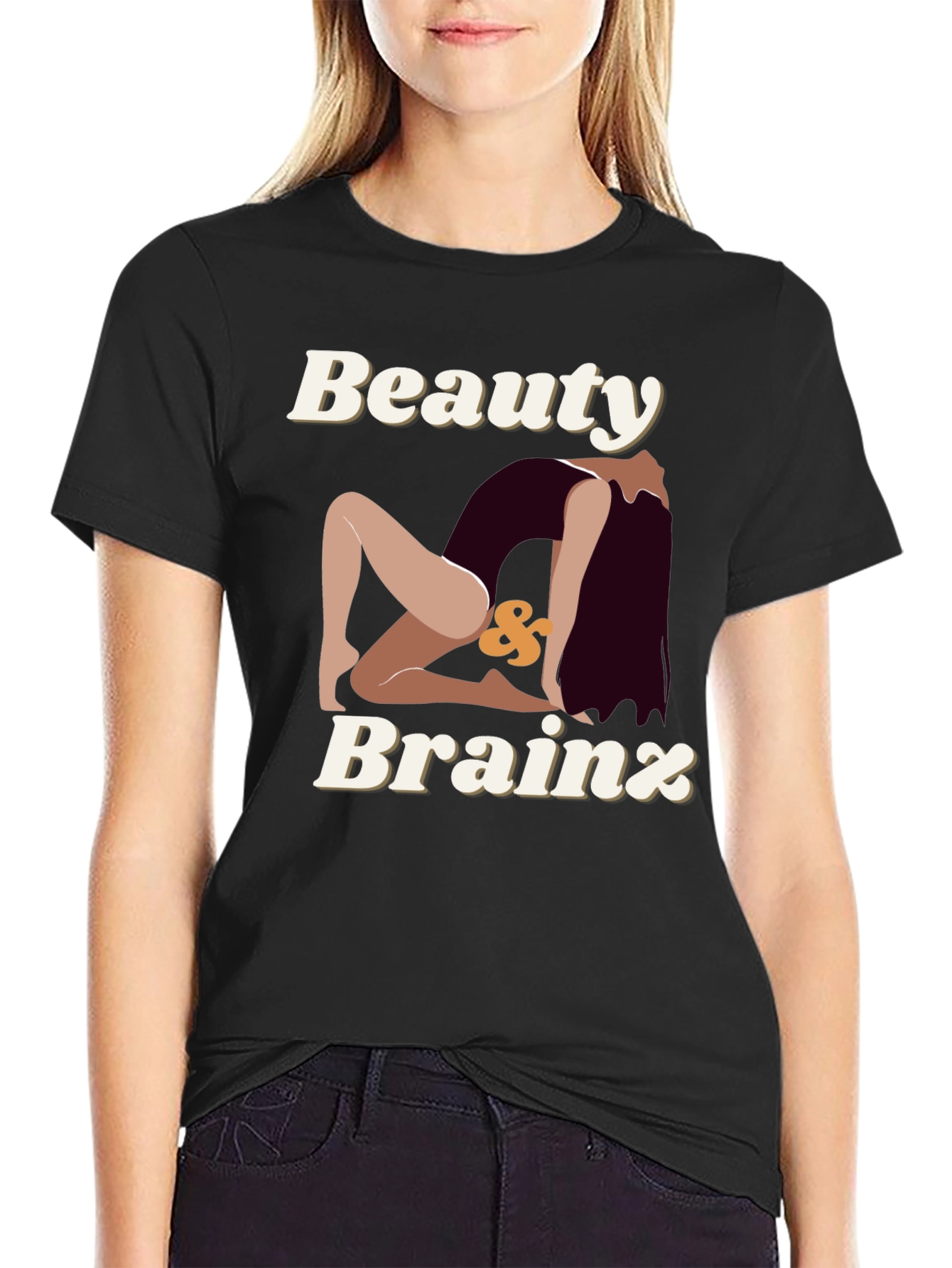 Beauty & Brainz Graphic T-Shirt - Stylish Unisex Tee