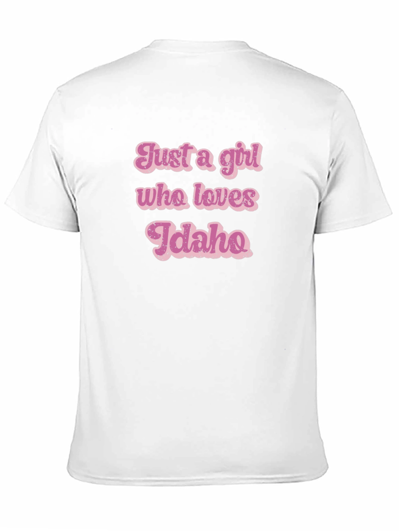 Just a Girl Who Loves Idaho Graphic Tee