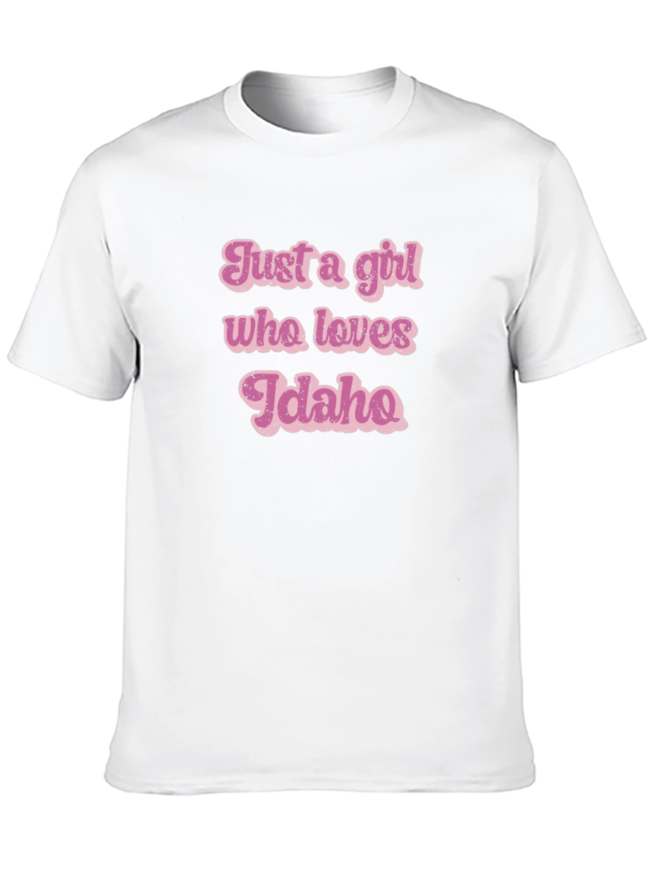 Just a Girl Who Loves Idaho Graphic Tee