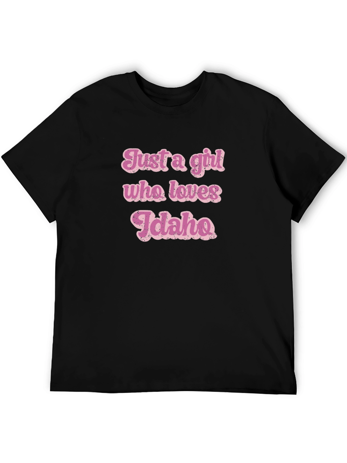 Just a Girl Who Loves Idaho Graphic Tee