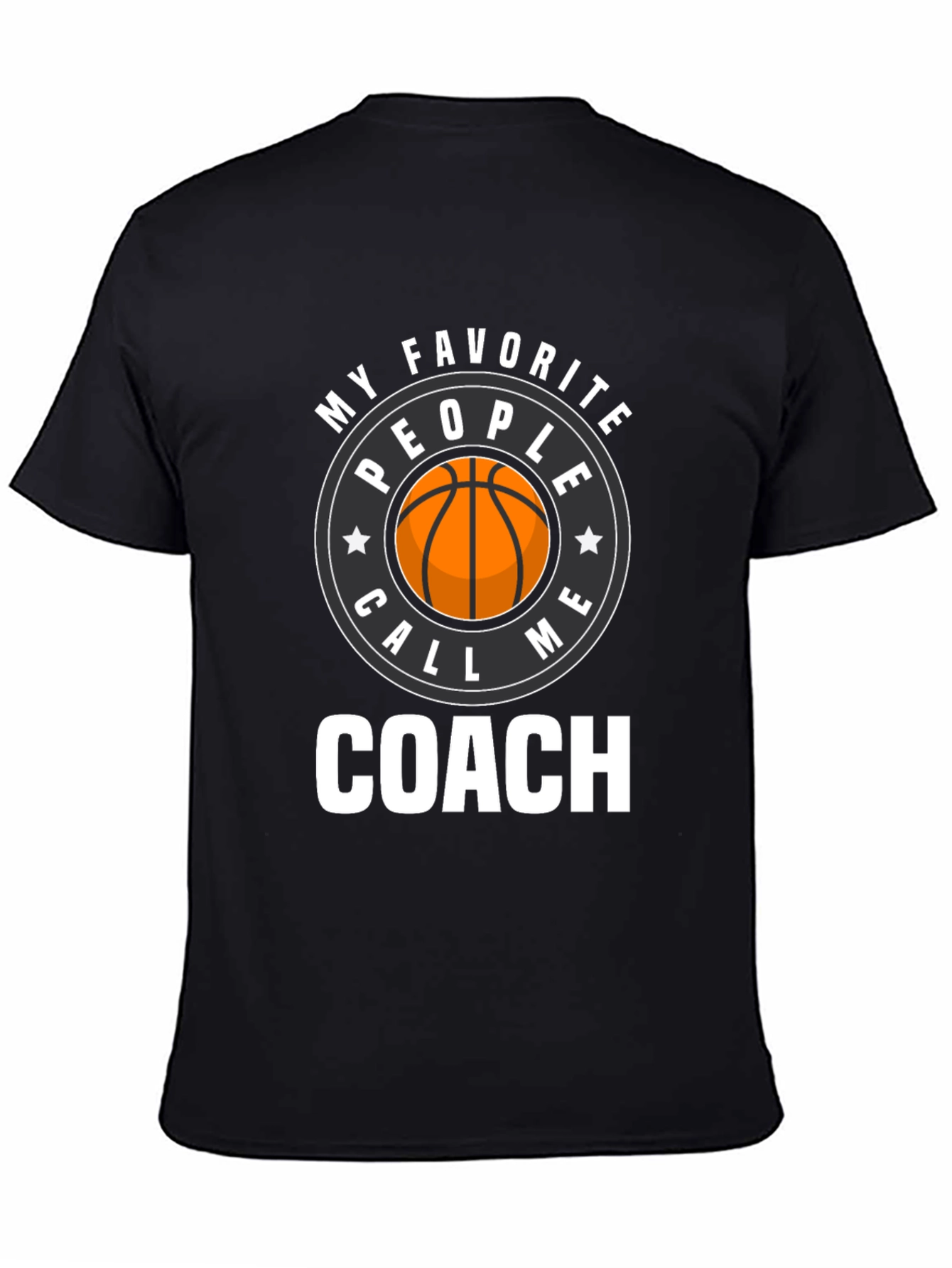 Basketball Coach Graphic T-Shirt